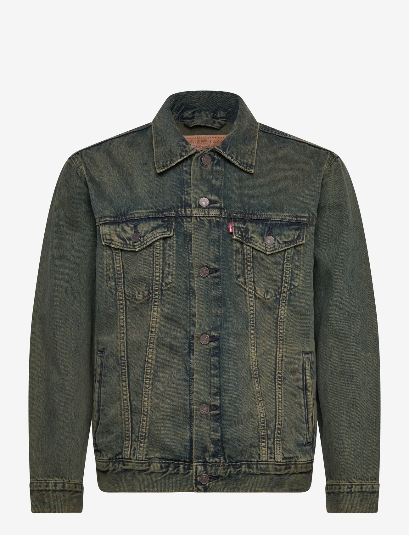 Levi's® - RELAXED FIT TRUCKER UNTIL ITS - uforede denimjakker - greens - 0