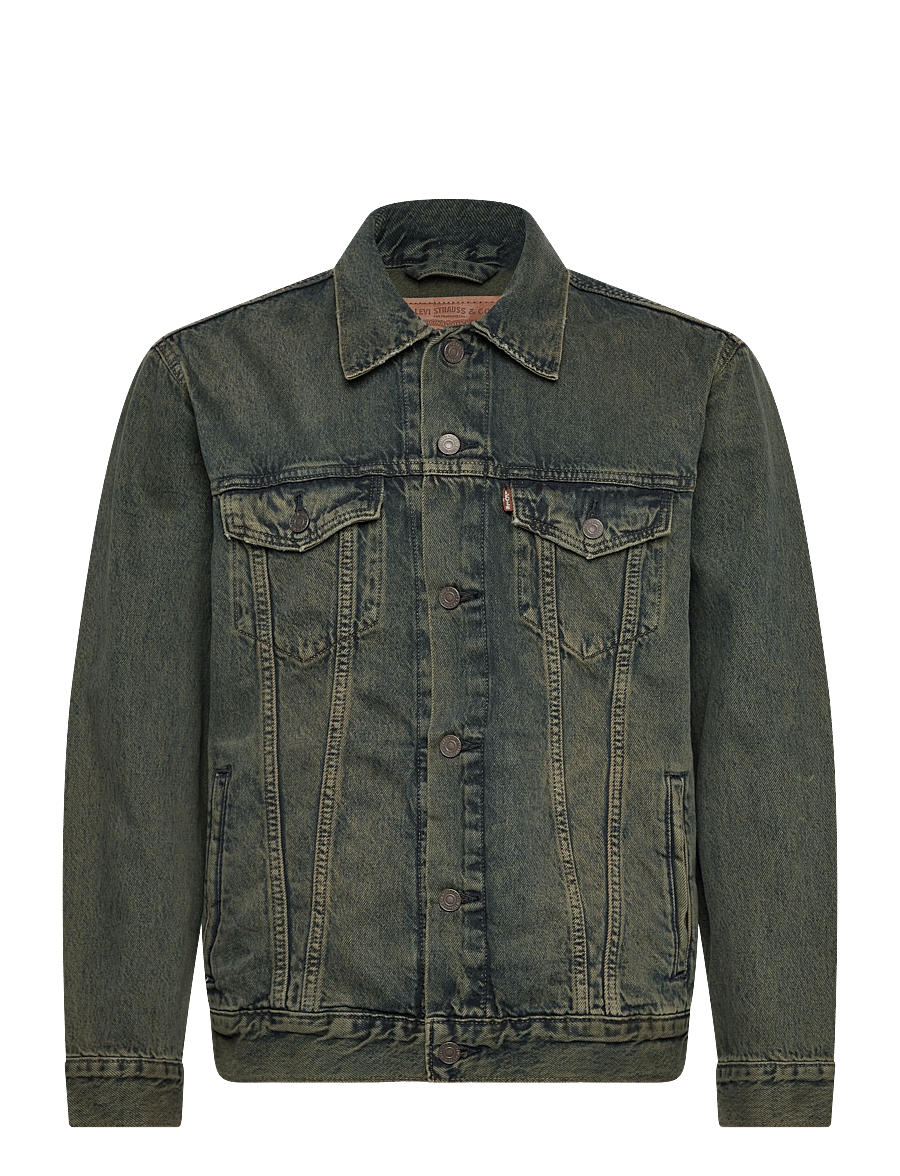 Levi's® - RELAXED FIT TRUCKER UNTIL ITS - ungefütterte denimjacken - greens - 1