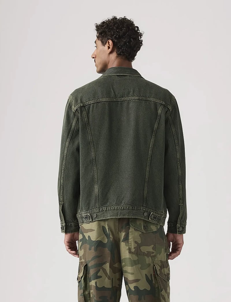 Levi's® - RELAXED FIT TRUCKER UNTIL ITS - ungefütterte denimjacken - greens - 3