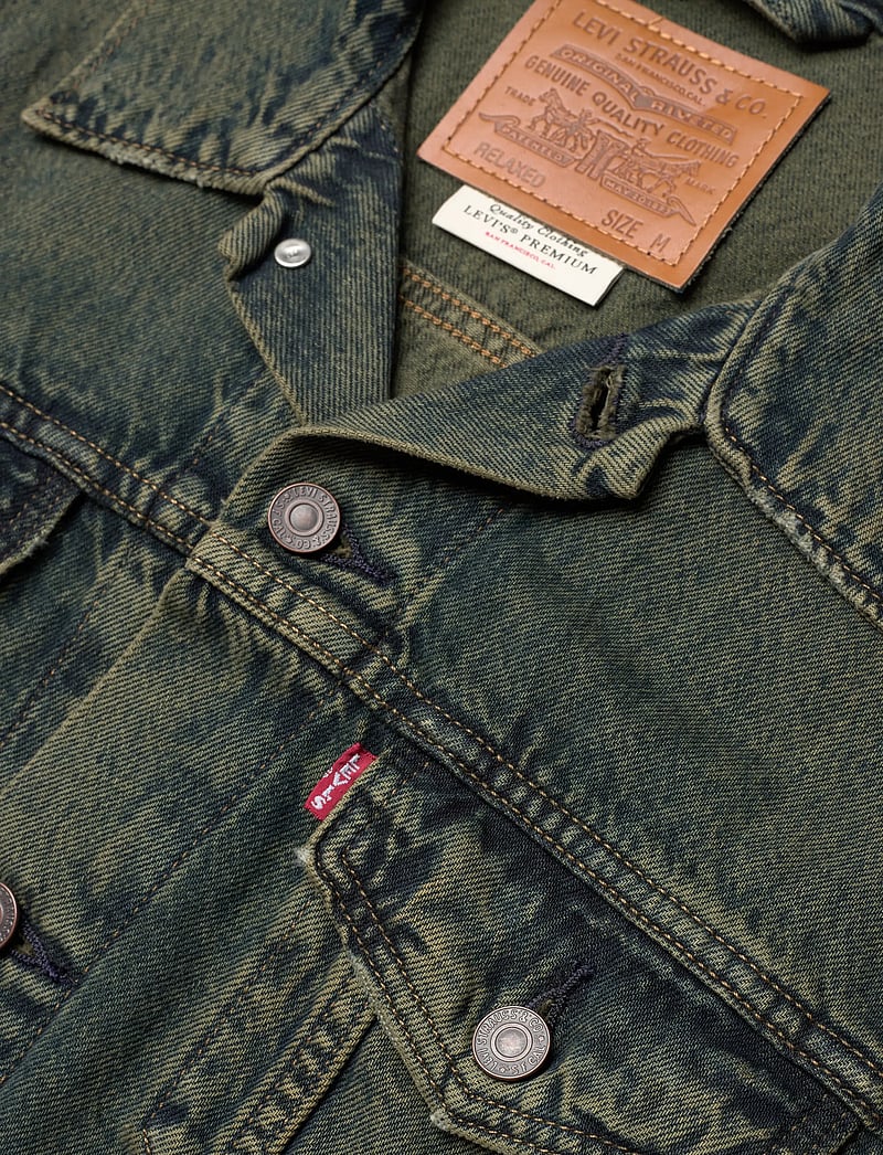 Levi's® - RELAXED FIT TRUCKER UNTIL ITS - uforede denimjakker - greens - 2