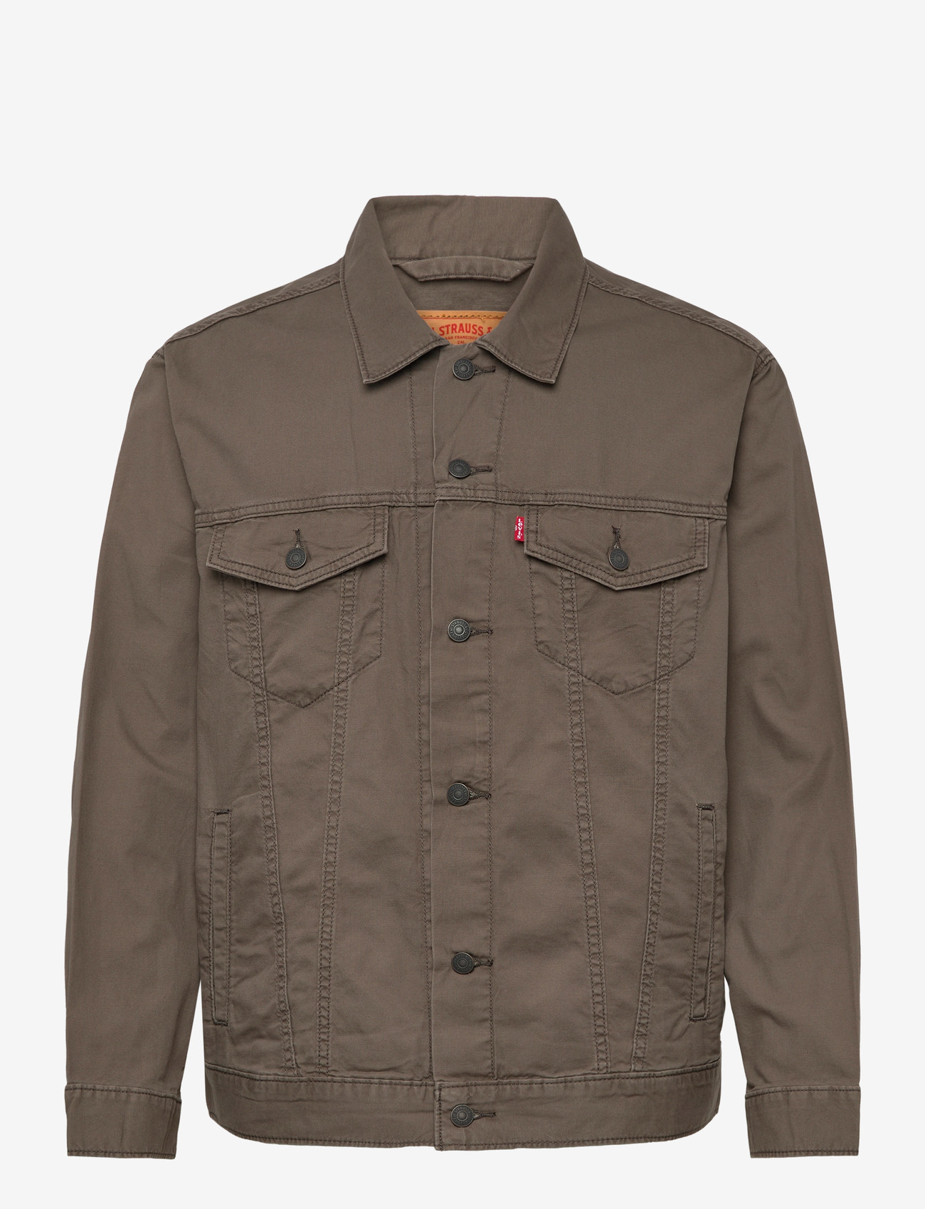Levi's® - RELAXED FIT TRUCKER BROWNS - uforede denimjakker - relaxed fit trucker maitake brown - 1