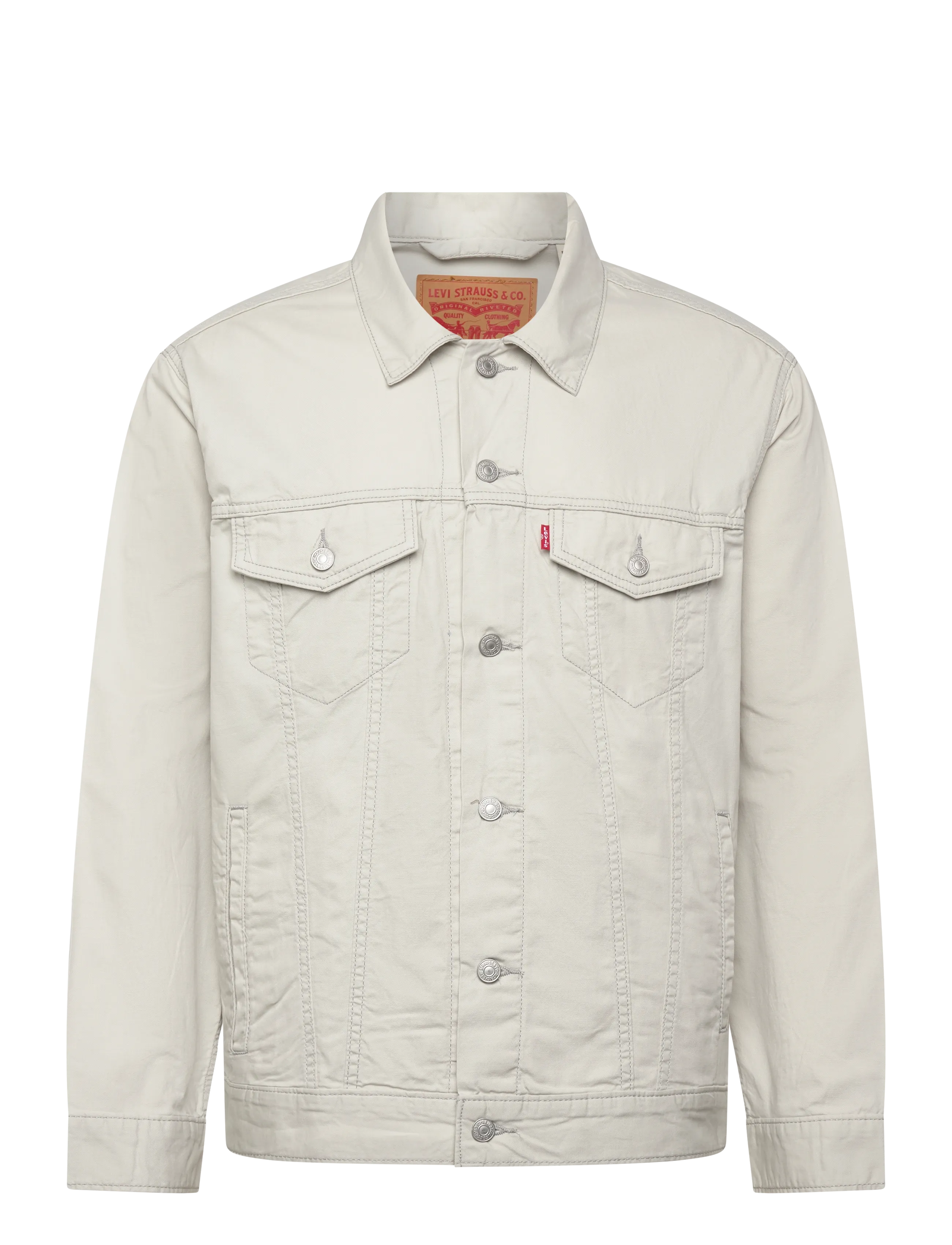 Levi's® RELAXED FIT TRUCKER MOONSTRUCK - Jackor - NEUTRALS / grey