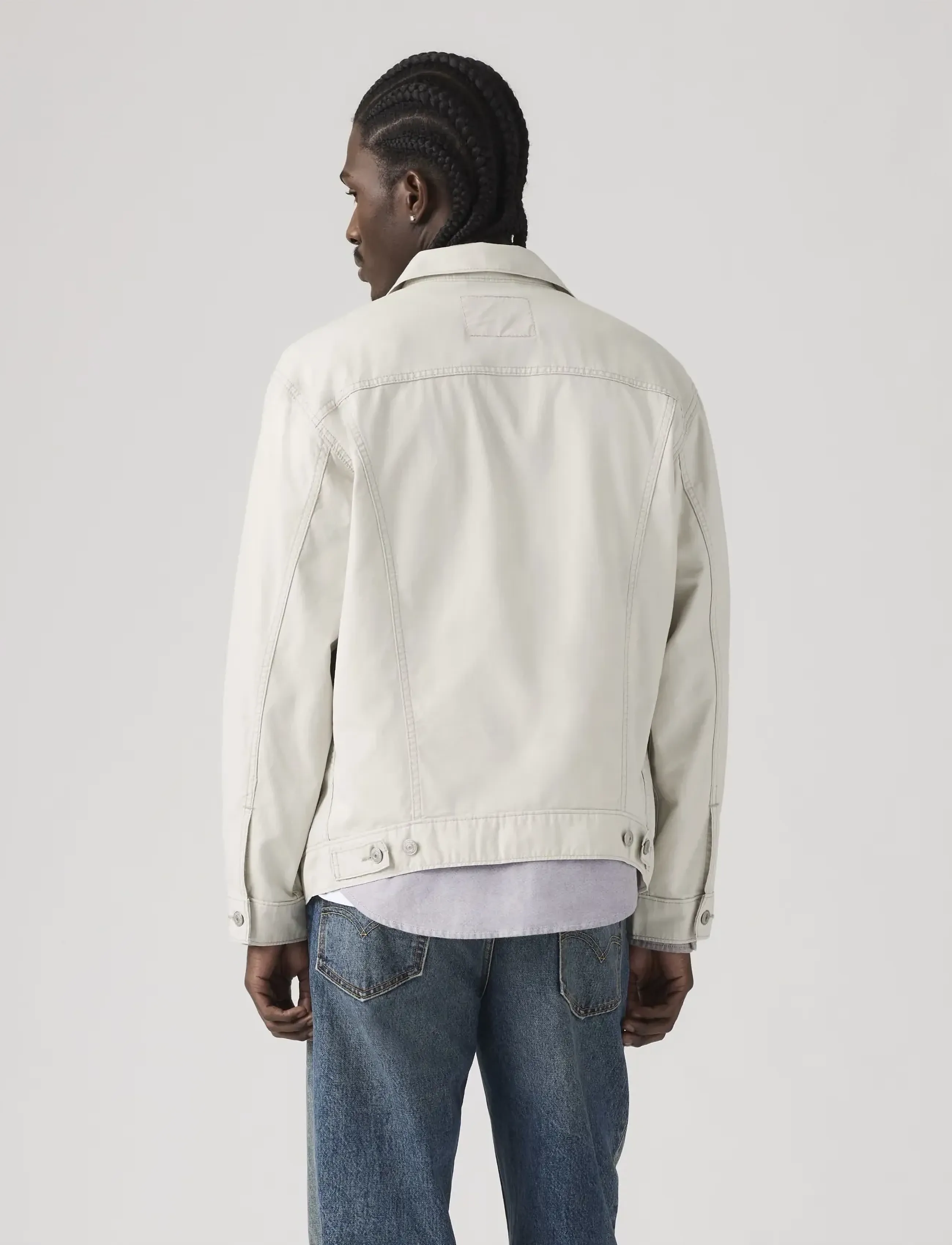 Levi's® - RELAXED FIT TRUCKER MOONSTRUCK - ofodrade jeansjackor - neutrals - 3