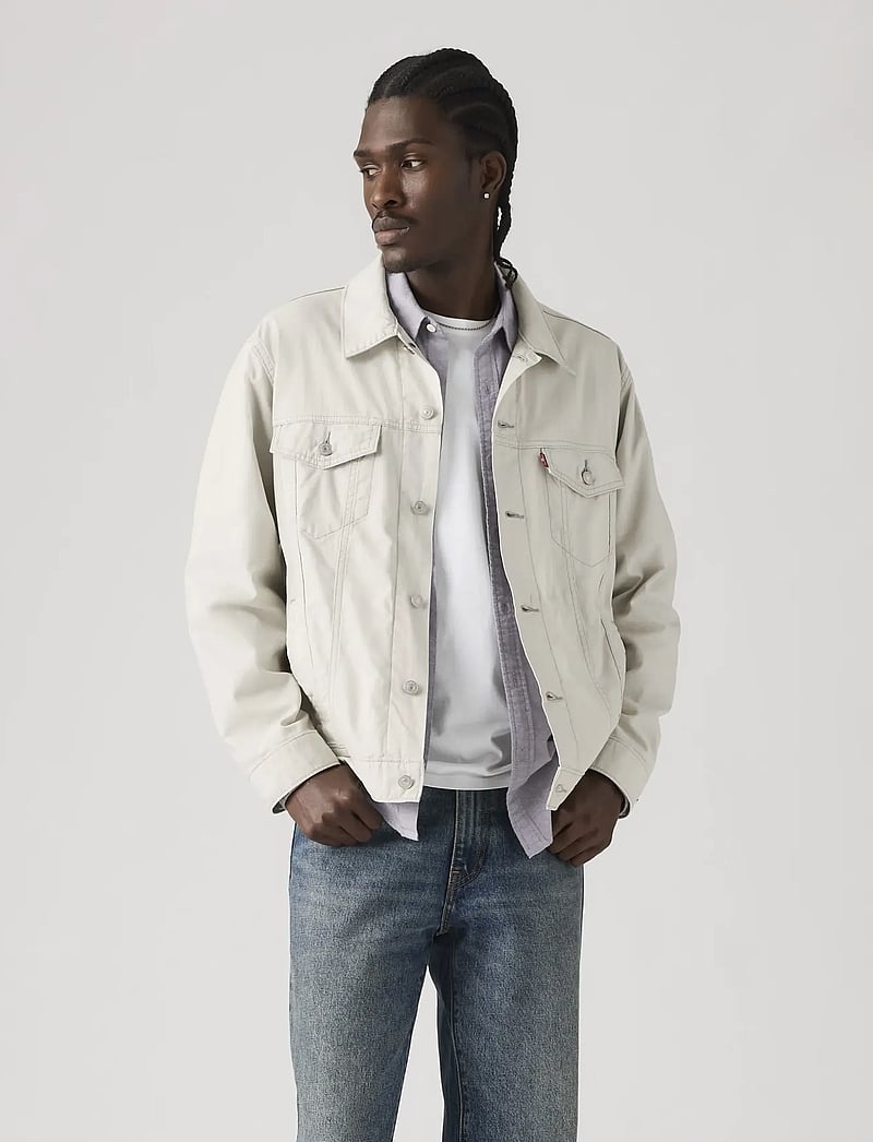 Levi's® - RELAXED FIT TRUCKER MOONSTRUCK - uforede denimjakker - neutrals - 5
