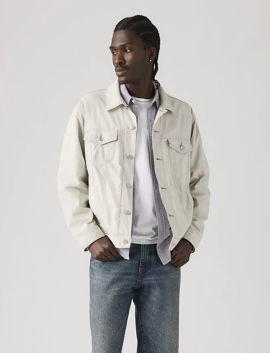 Levi's® - RELAXED FIT TRUCKER MOONSTRUCK - uforede denimjakker - neutralss - 5