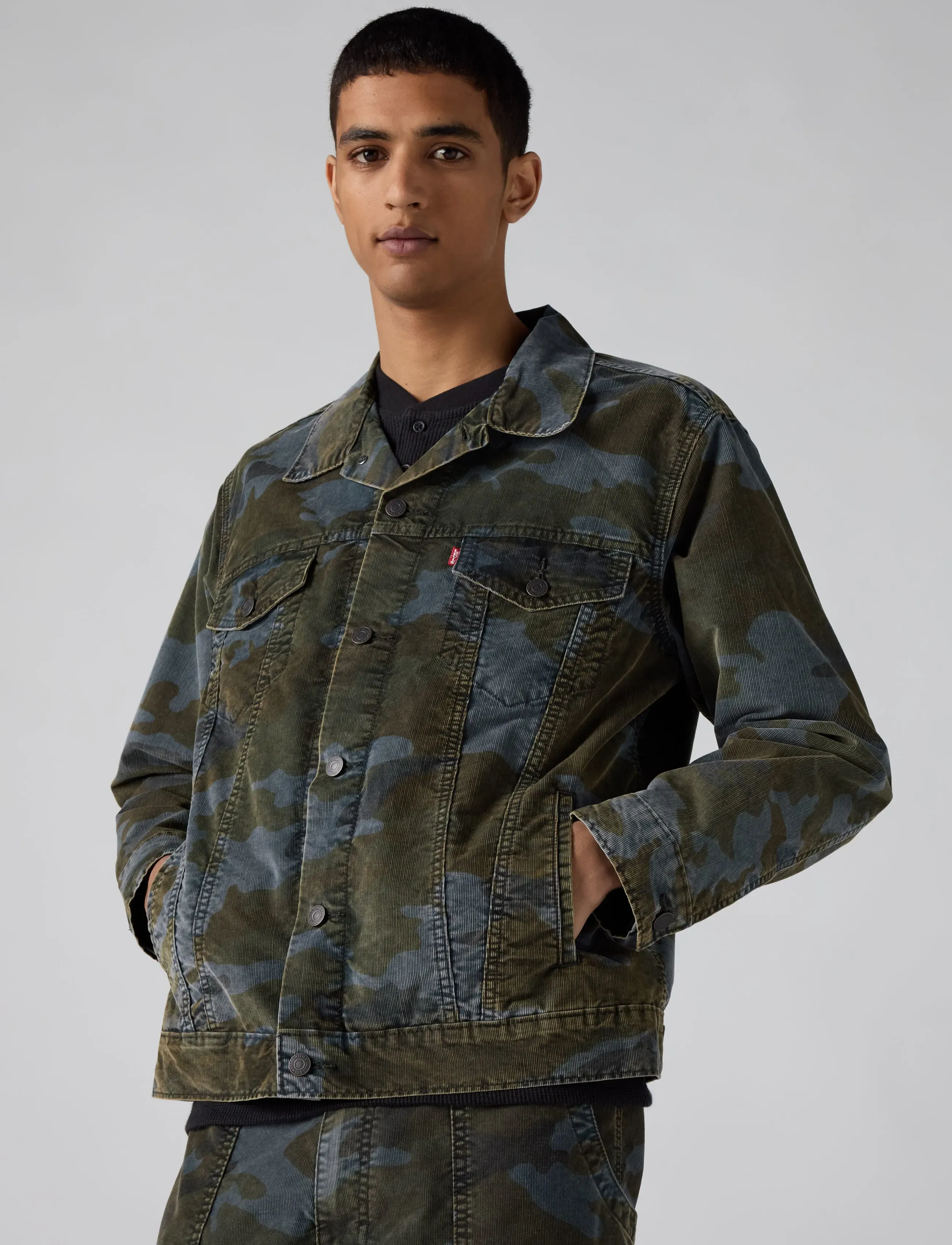 Levi's® - RELAXED FIT TRUCKER BRADY GRAY - tunna jackor - greys - 0