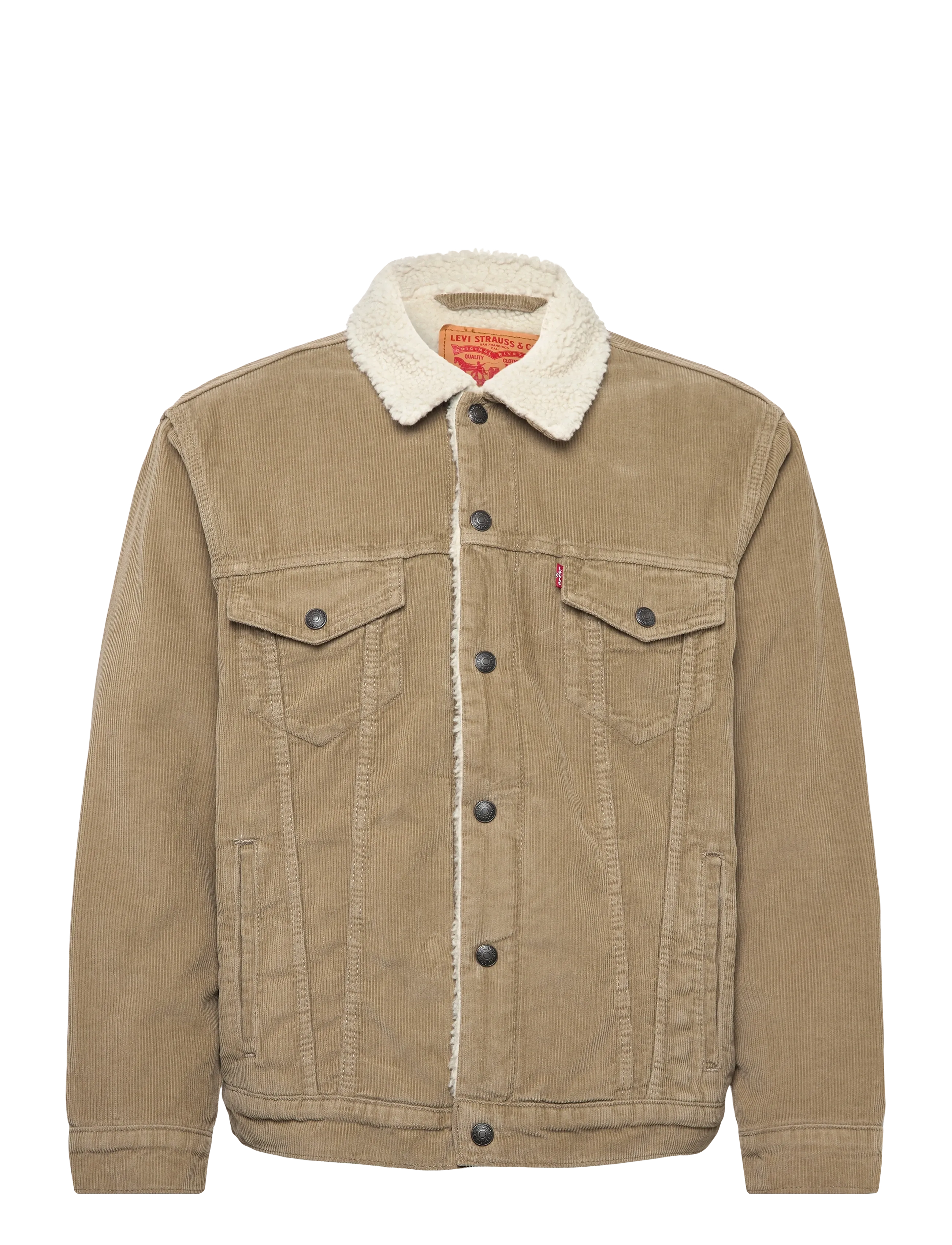 Levi's® RELAXED FIT SHERPA TRKR TIMBER - Jackor & rockar - NEUTRALS / beige