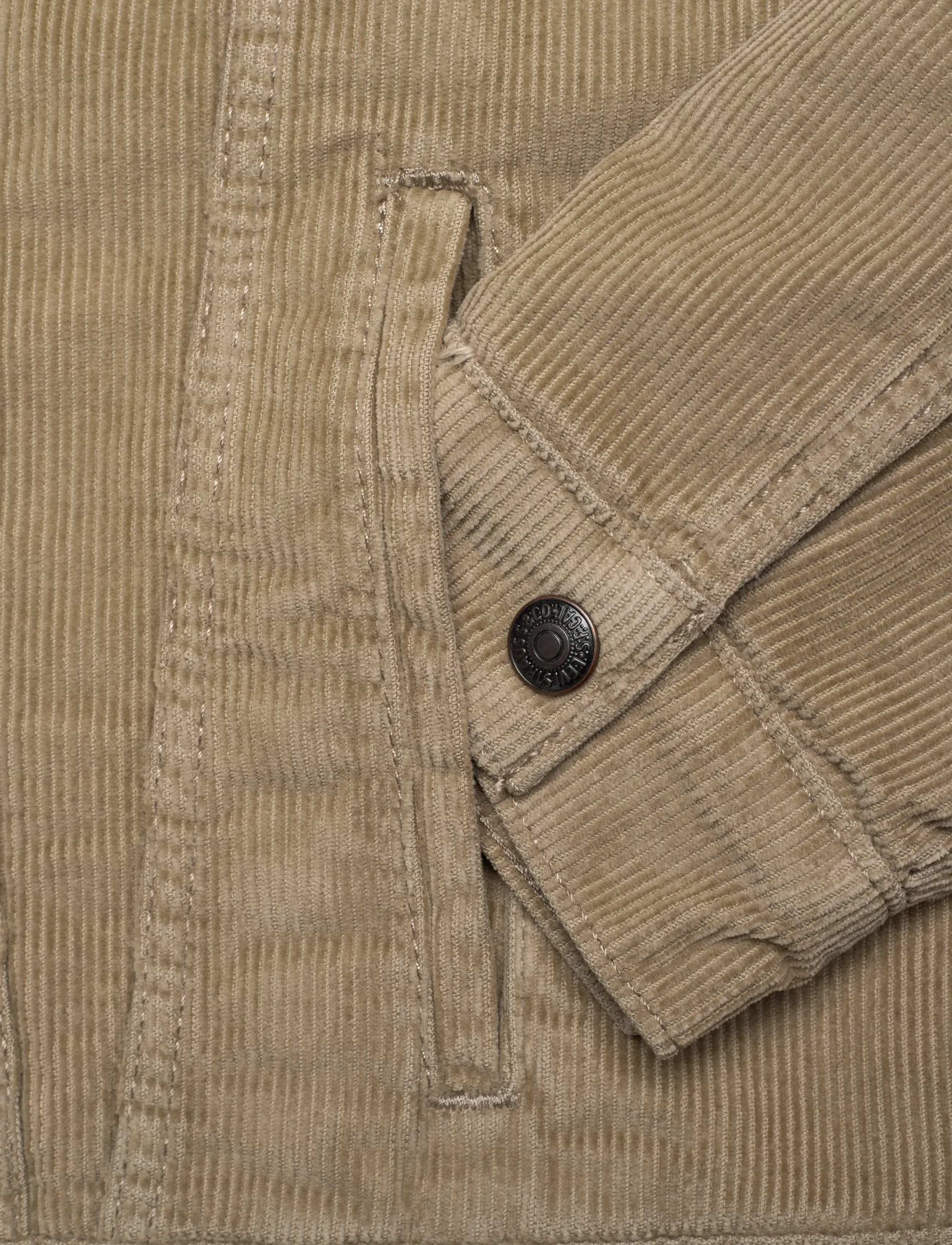 Levi's® - RELAXED FIT SHERPA TRKR TIMBER - voodriga teksajakid - neutrals - 5