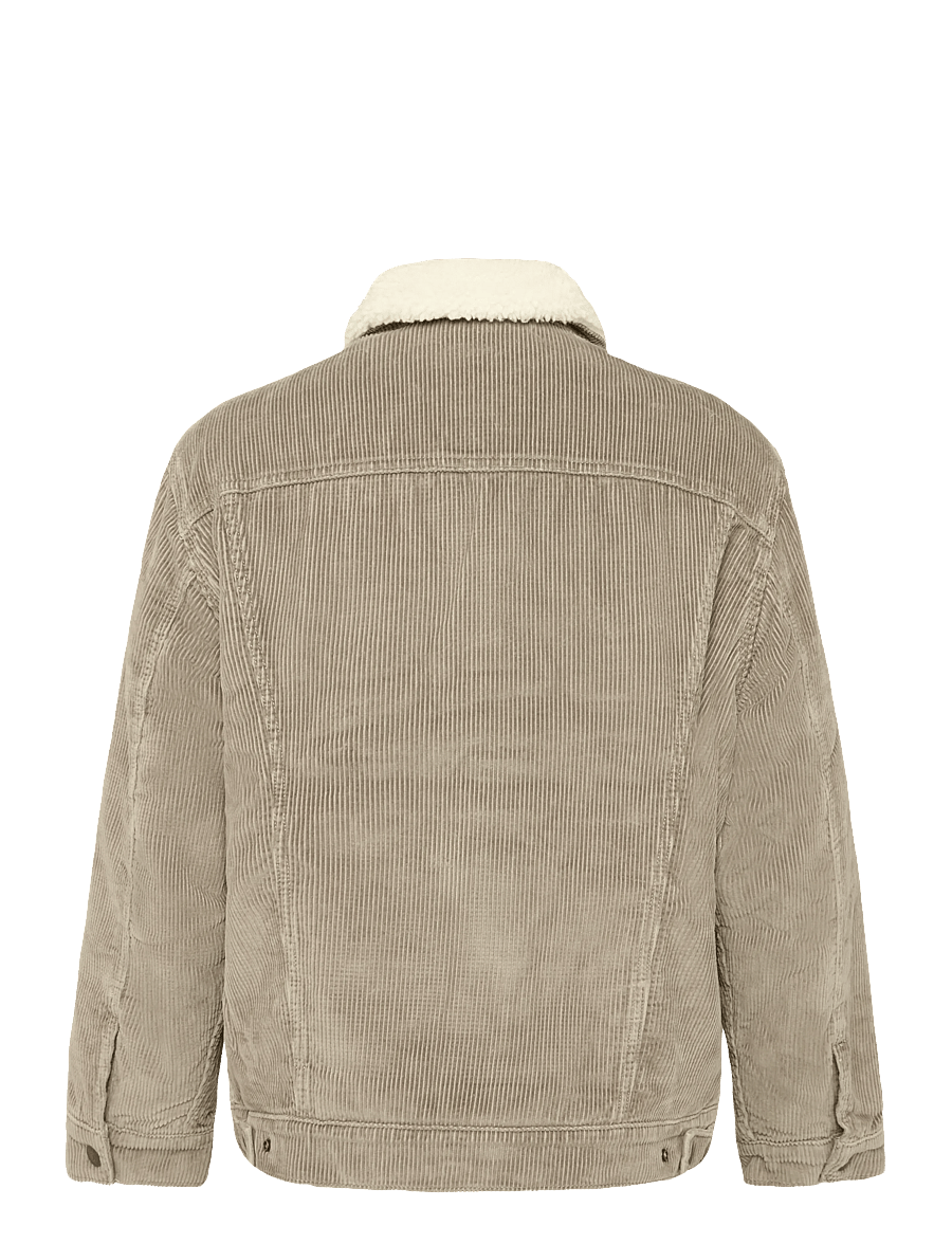 Levi's® - RELAXED FIT SHERPA TRKR SMOKEY - forede denimjakker - neutrals - 2