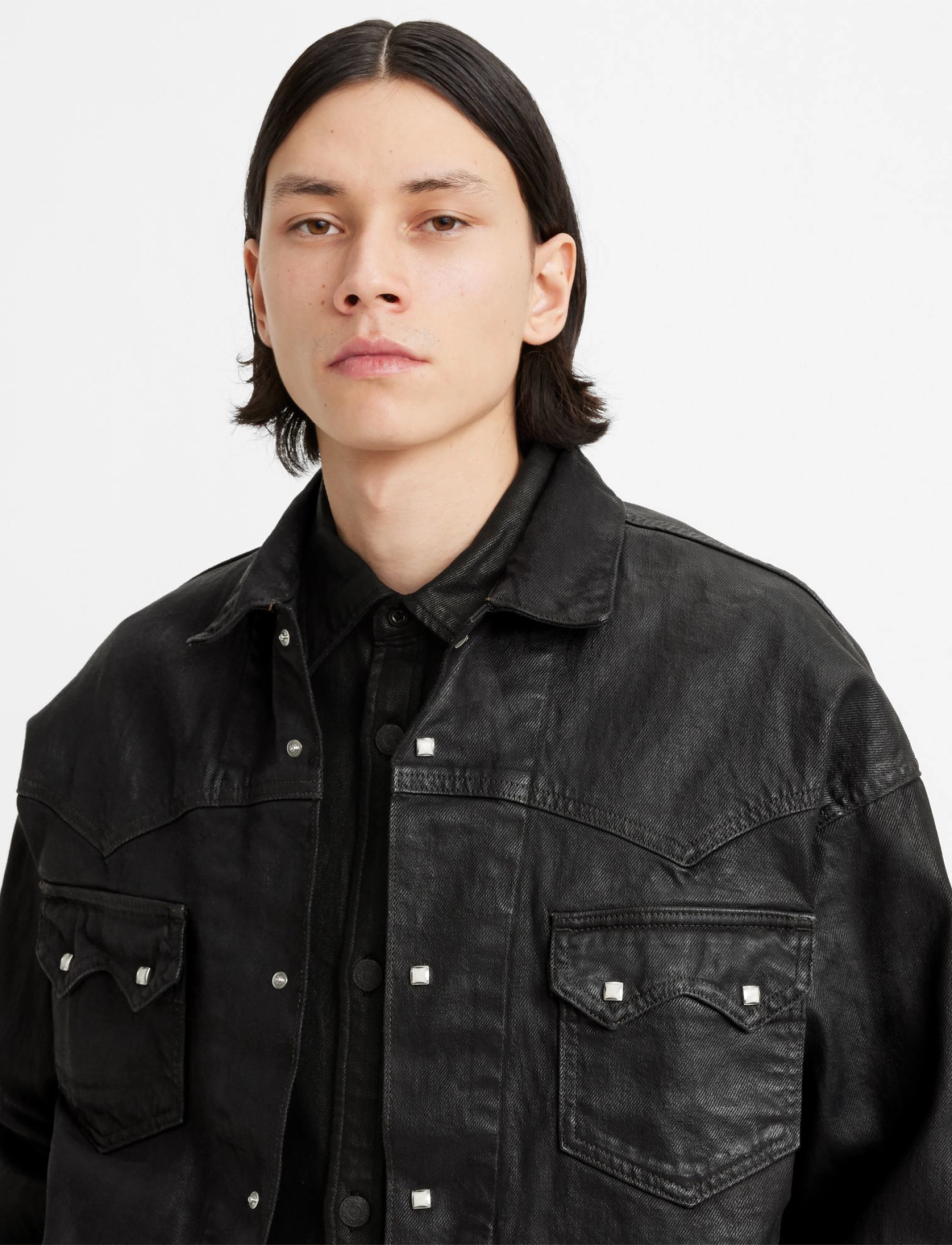 LEVI´S Men - WESTERN TRUCKER CANDLE WAX TRU - blacks - 5