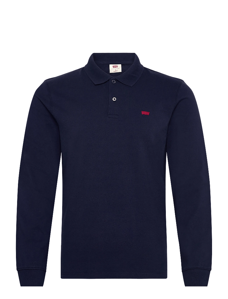 Levi's® - LS SLIM HOUSEMARK POLO NAVAL A - long-sleeved polos - blues - 1