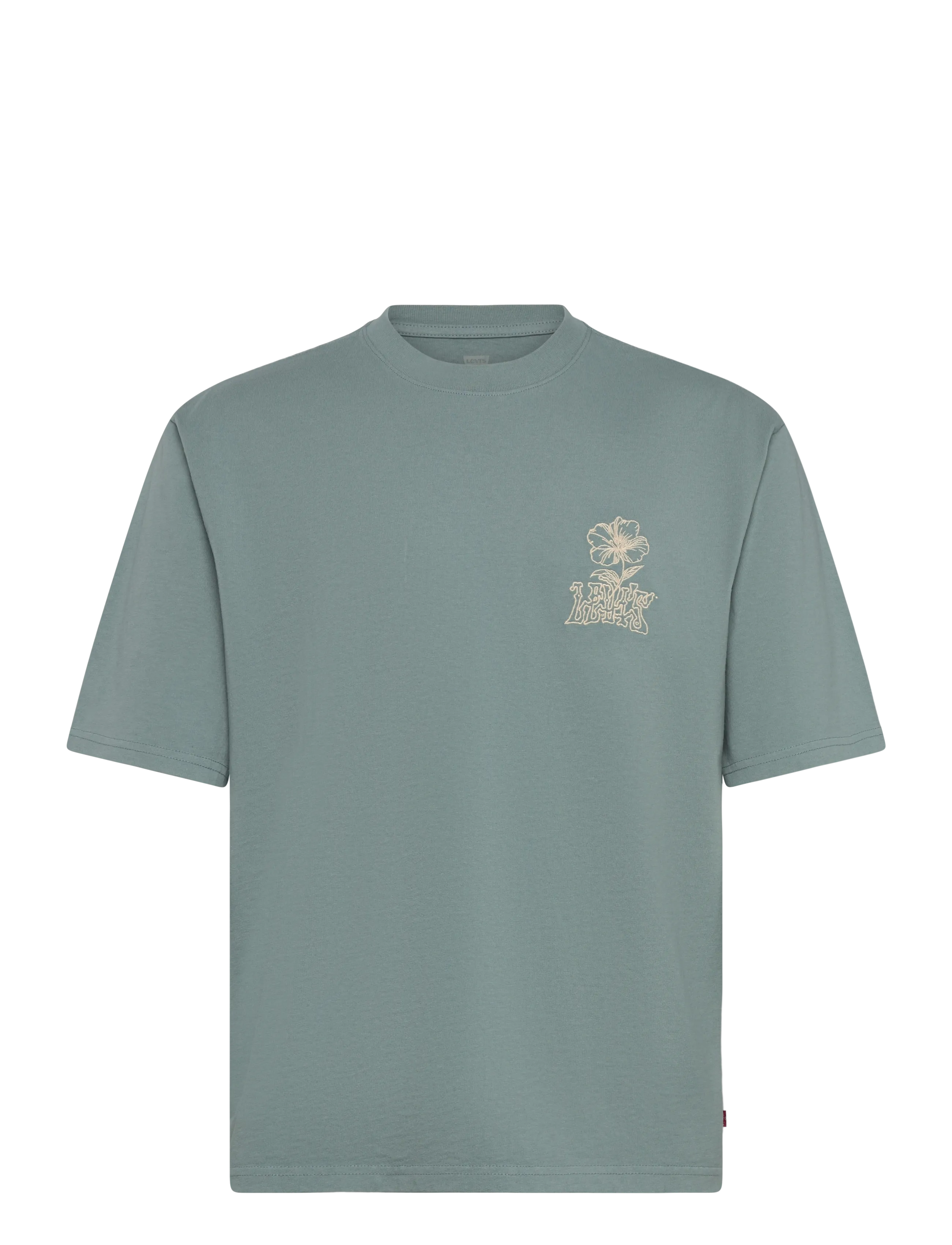 Levi's® HALF SLEEVE TEE LEVIS TONAL SC - T-shirts - GREENS / green