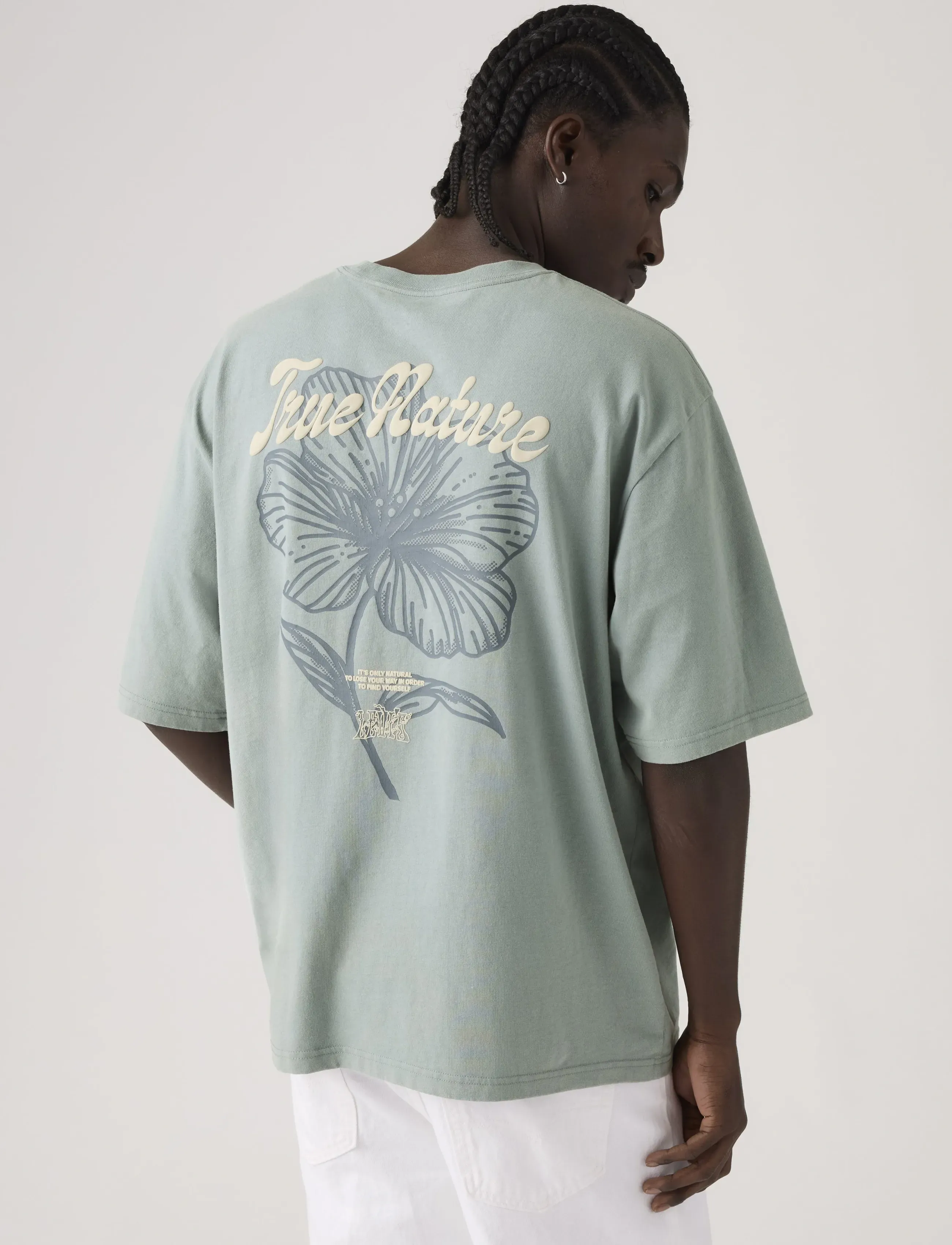 Levi's® HALF SLEEVE TEE LEVIS TONAL SC - Angebote - GREENS / green