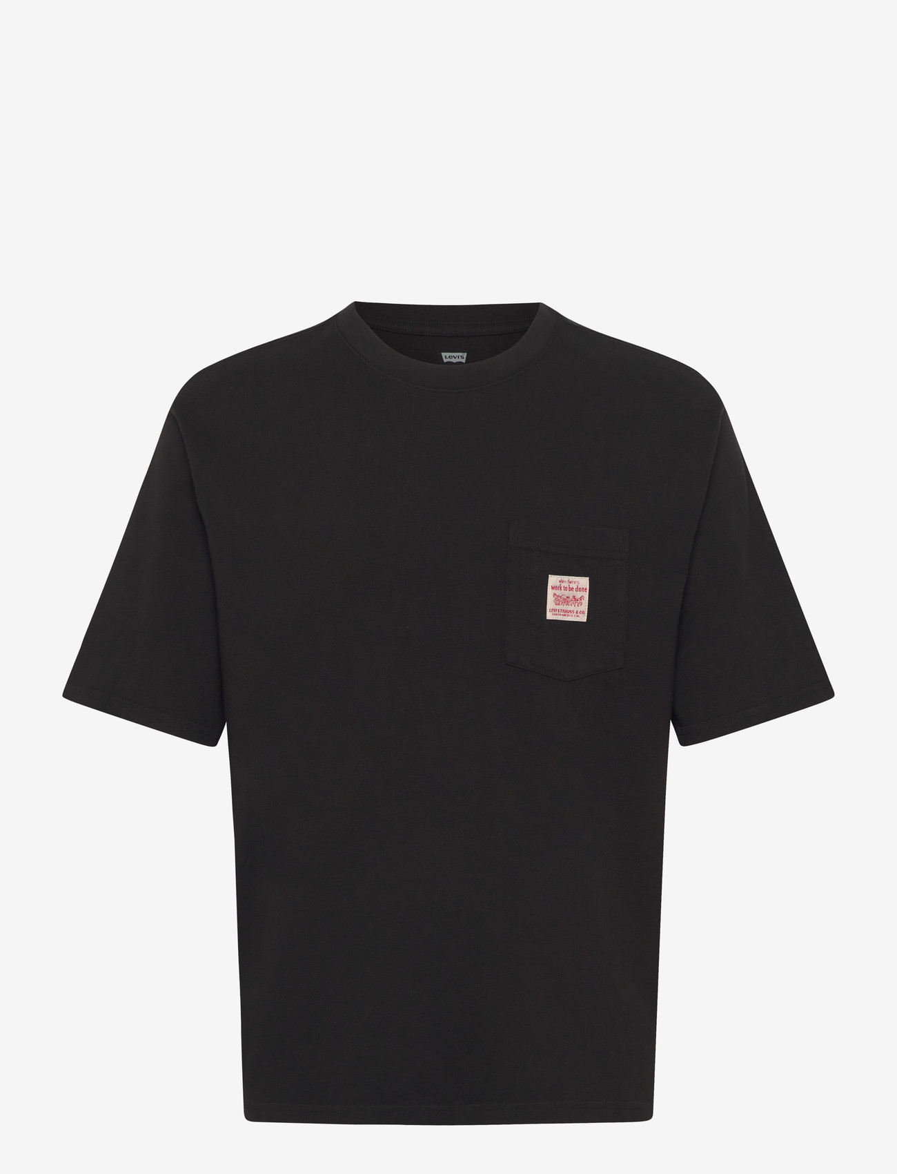 Levi's® - SS WORKWEAR TEE METEORITE - madalaimad hinnad - blacks - 1