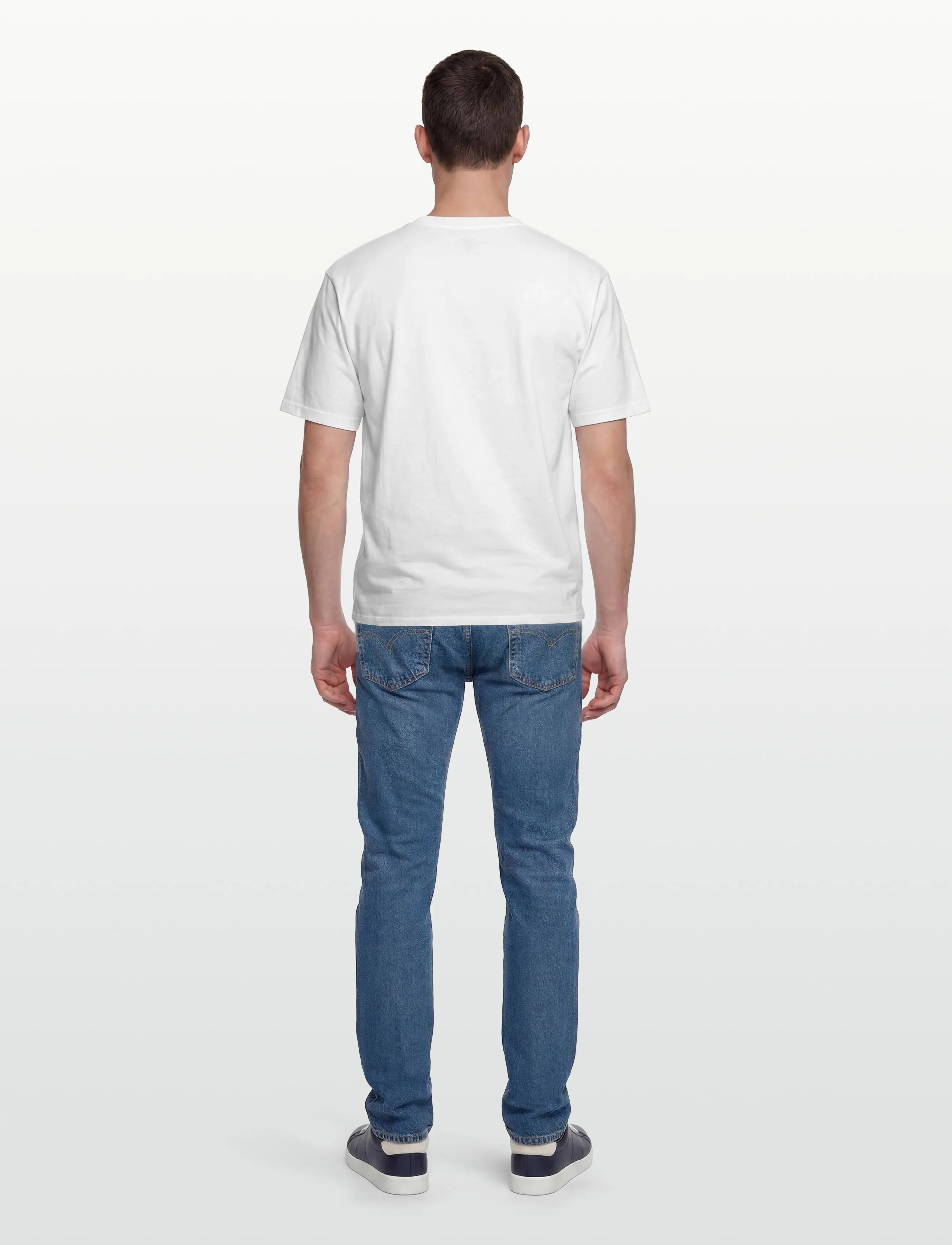 Levi's® - SS WORKWEAR TEE BRIGHT WHITE - laveste priser - whites - 4