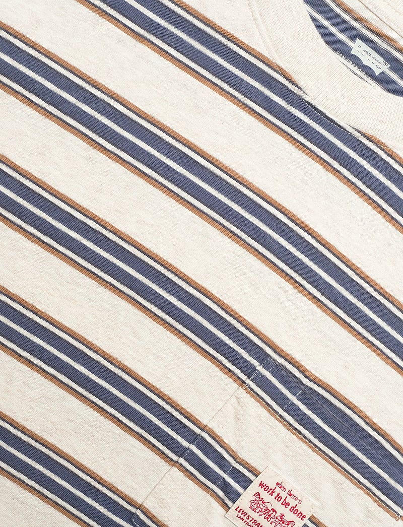 Levi's® - SS WORKWEAR TEE CASPIAN STRIPE - kurzärmelig - multi-color - 2
