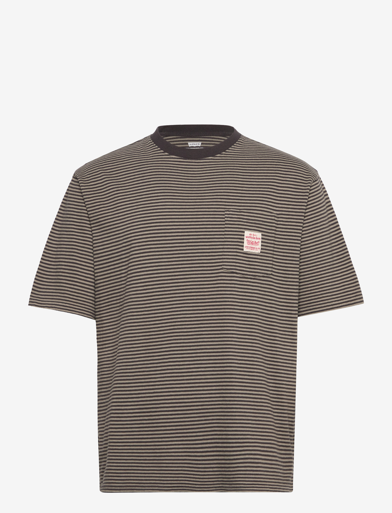 Levi's® - SS WORKWEAR TEE EUAN STRIPE DR - krótki rękaw - multi-color - 1