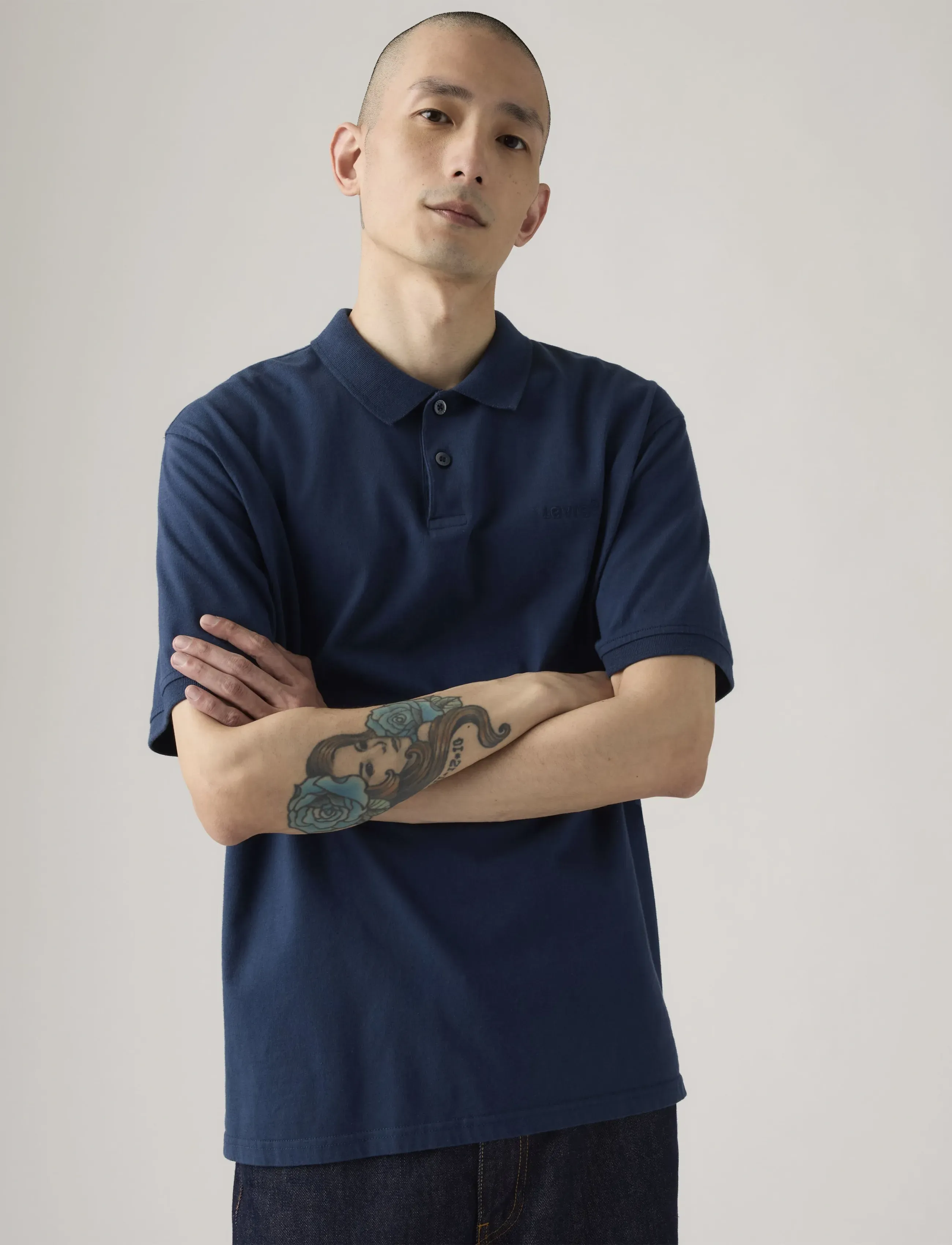 Levi's® AUTHENTIC POLO NAVY BLAZER GAR - Kampana - BLUES / navy