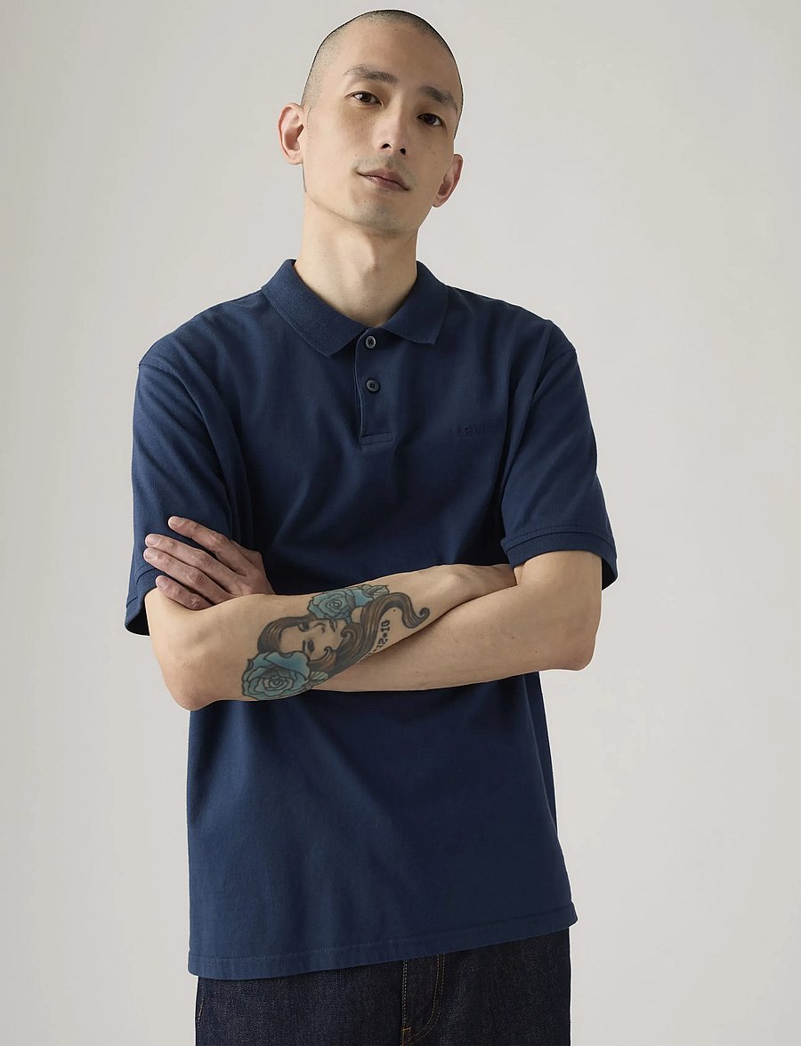 Levi's® - AUTHENTIC POLO NAVY BLAZER GAR - lühikeste varrukatega polod - blues - 0