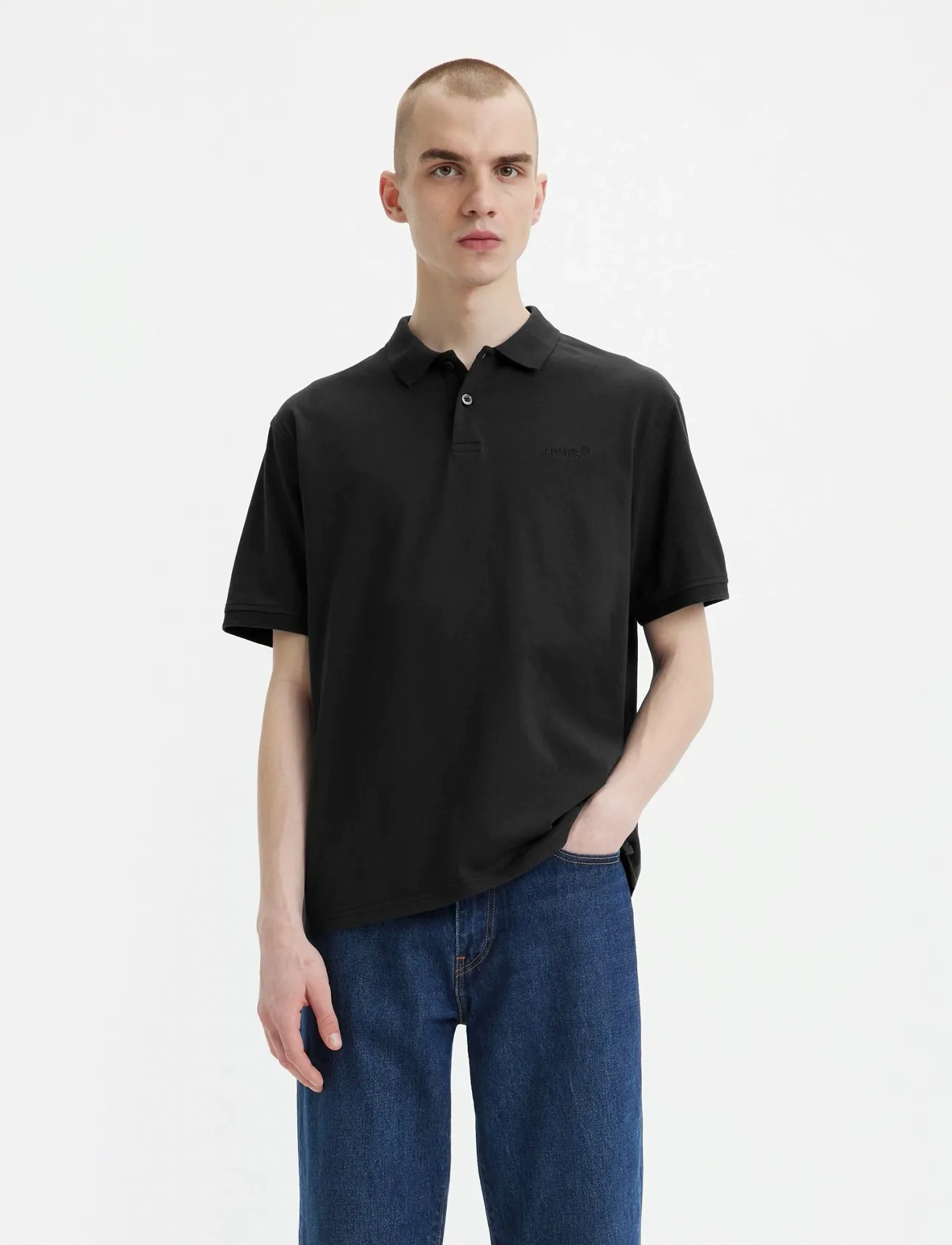 Levi's® - AUTHENTIC POLO MINERAL BLACK G - blacks - 3