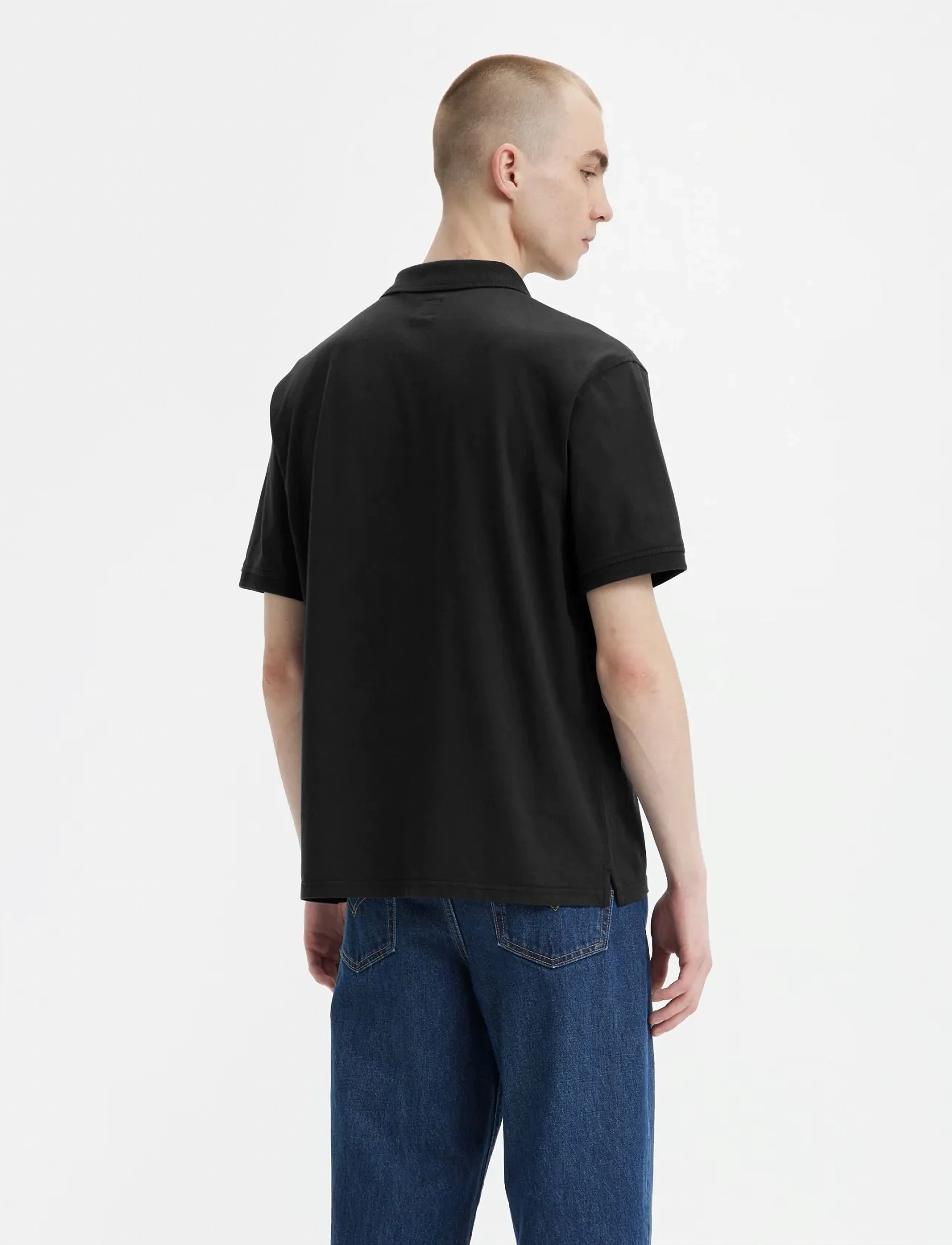 Levi's® - AUTHENTIC POLO MINERAL BLACK G - blacks - 4
