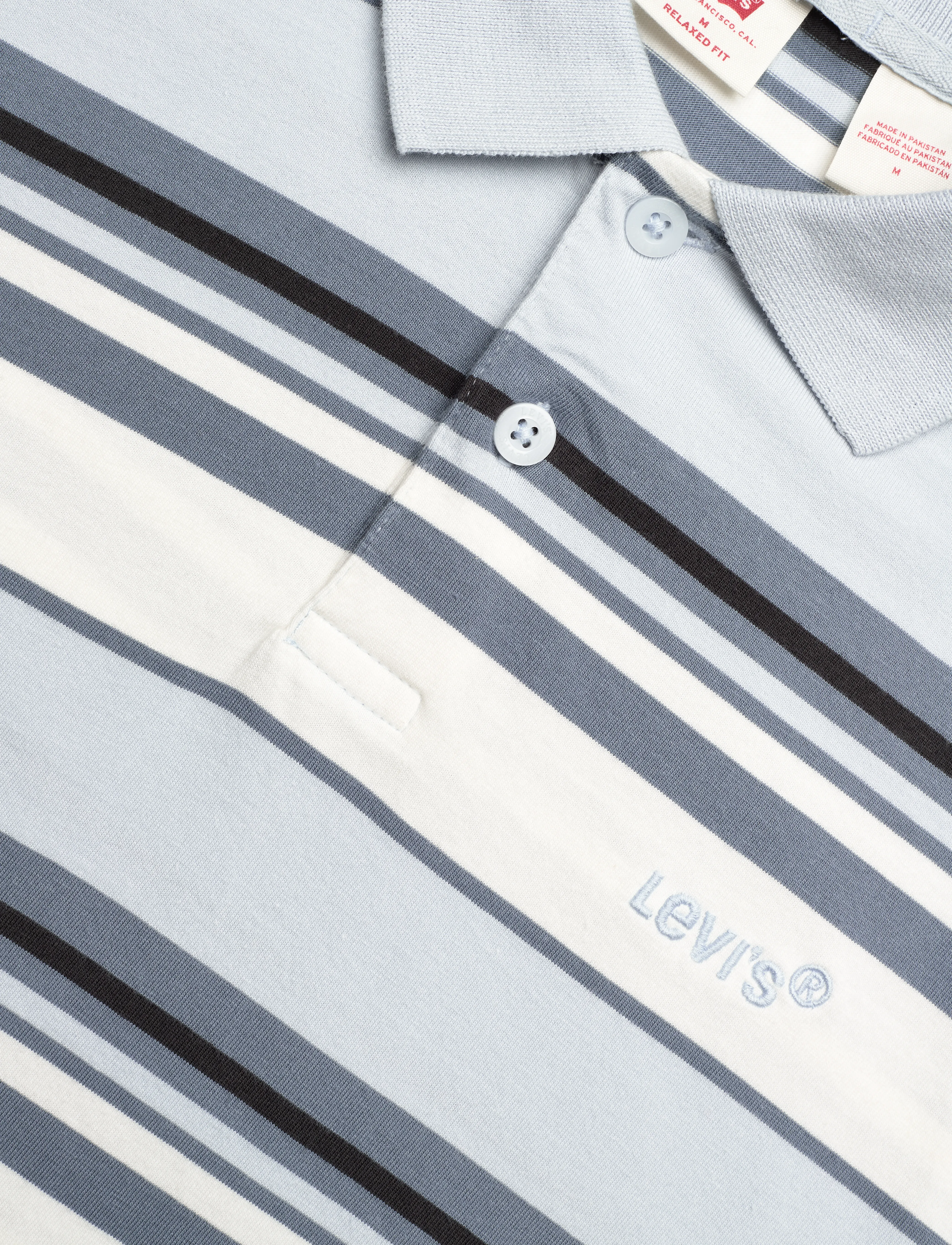 Levi's® - AUTHENTIC POLO ACACIUS STRIPE - blues - 3