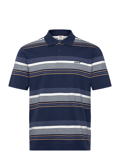 Levi's® AUTHENTIC POLO KURTLEY STRIPE - Levi's® - BLUES / multi