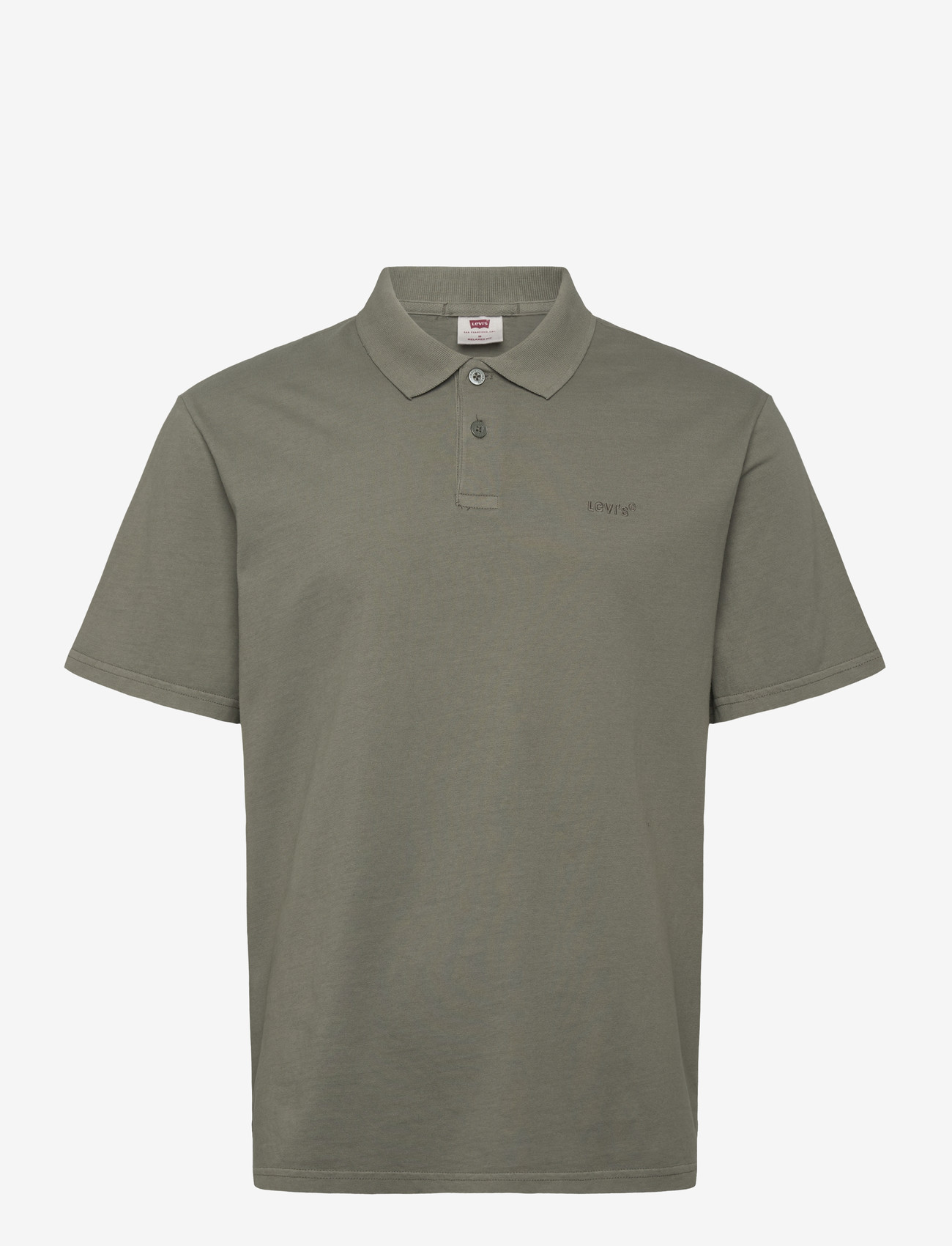 Levi's® - AUTHENTIC POLO GARMENT DYE MUL - polos à manches courtes - greens - 1