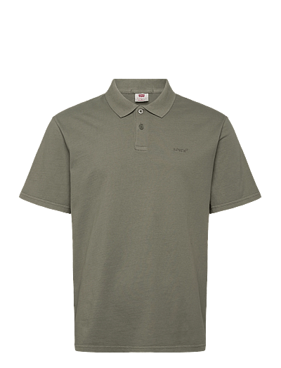 Levi's® AUTHENTIC POLO GARMENT DYE MUL - Levi's® - GREENS / khaki/green