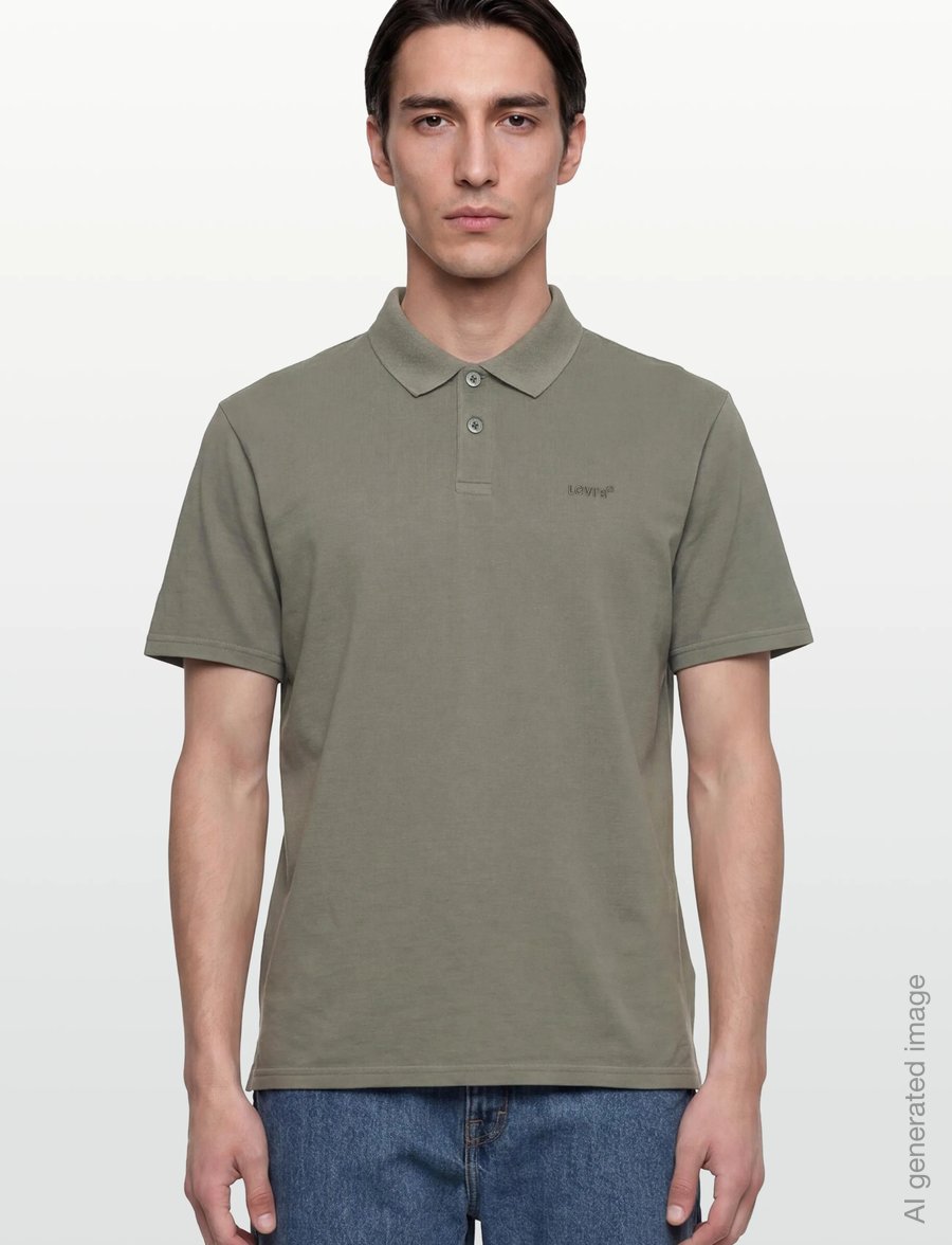 Levi's® - AUTHENTIC POLO GARMENT DYE MUL - kortärmade pikéer - greenss - 3