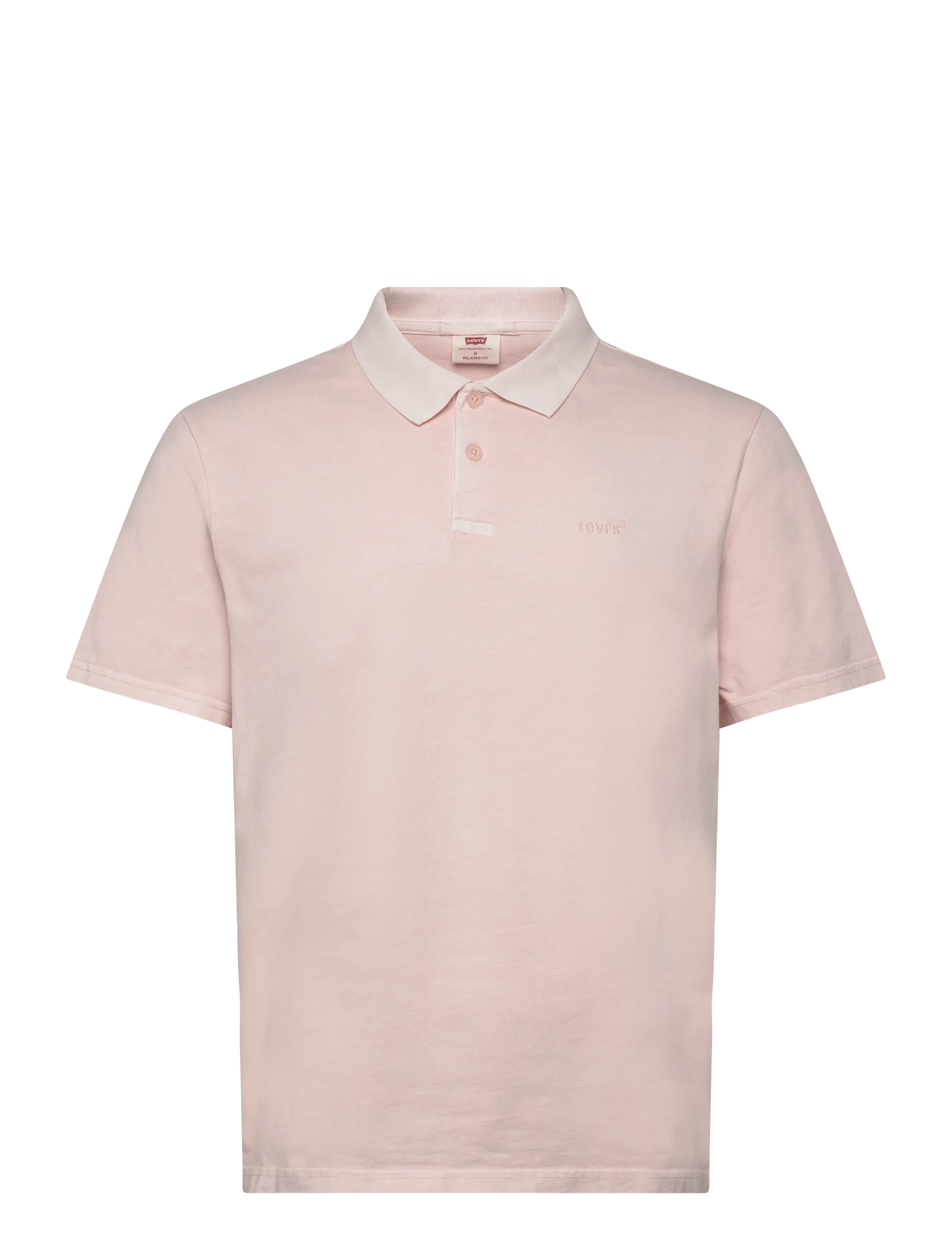 LEVI'S Authentic Polo Garment Dye Cry Pink - L - Herren