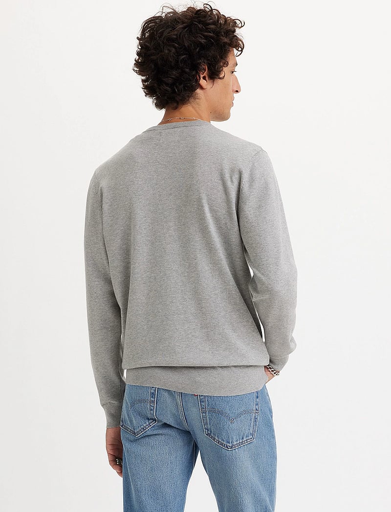 Levi's® - LIGHTWEIGHT HM SWEATER MID TON - Ümmarguse kaelusega kudumid - greys - 4