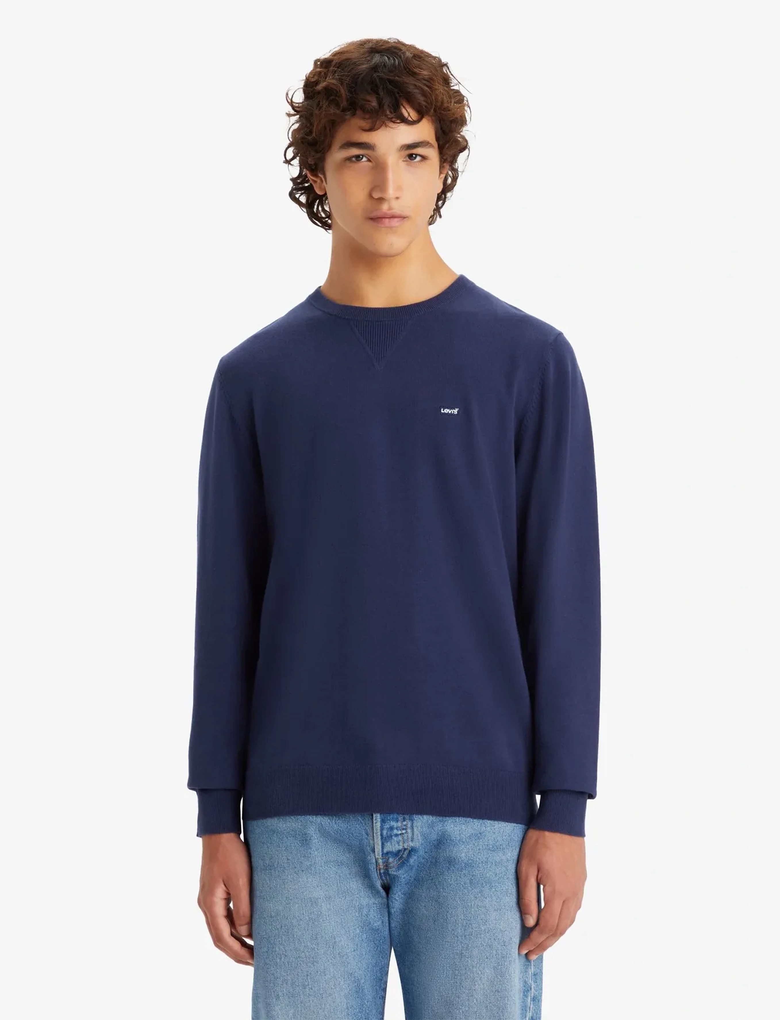 Levi's® - LIGHTWEIGHT HM SWEATER NAVAL A - kudumid - blues - 3