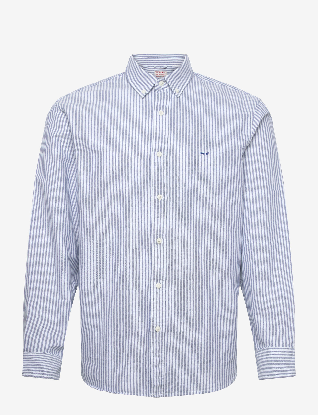 Levi's® - AUTHENTIC BUTTON DOWN WAYLON S - striped shirts - blues - 0