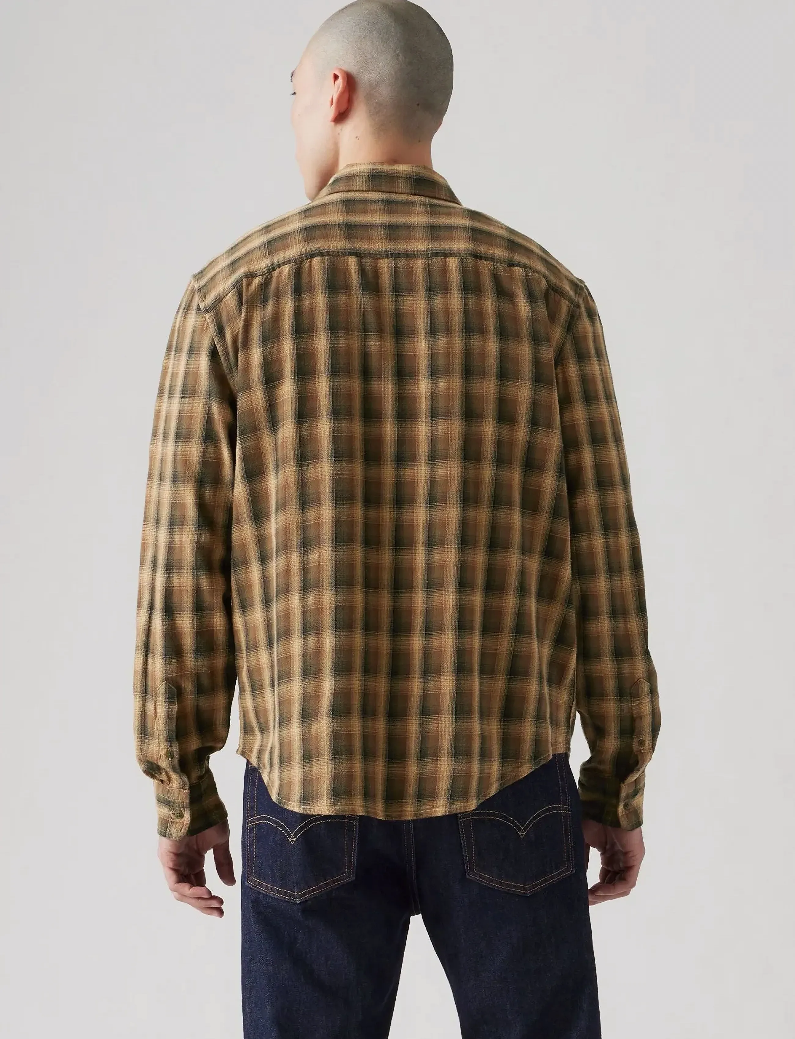 Levi's® - AUTHENTIC BUTTON DOWN YURI PLA - browns - 3