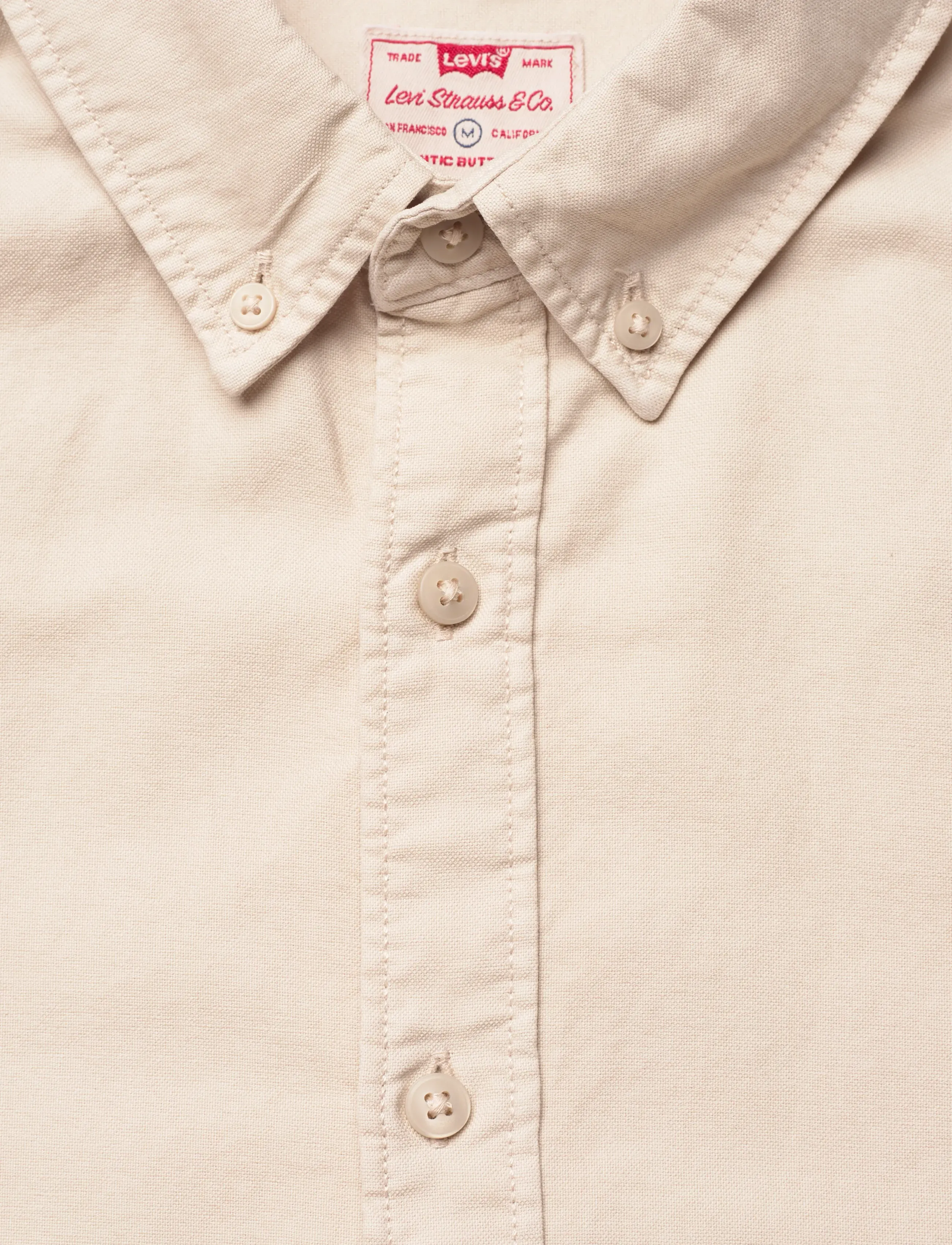 Levi's® - AUTHENTIC BUTTON DOWN PUMICE S - birthday gifts - tans - 5