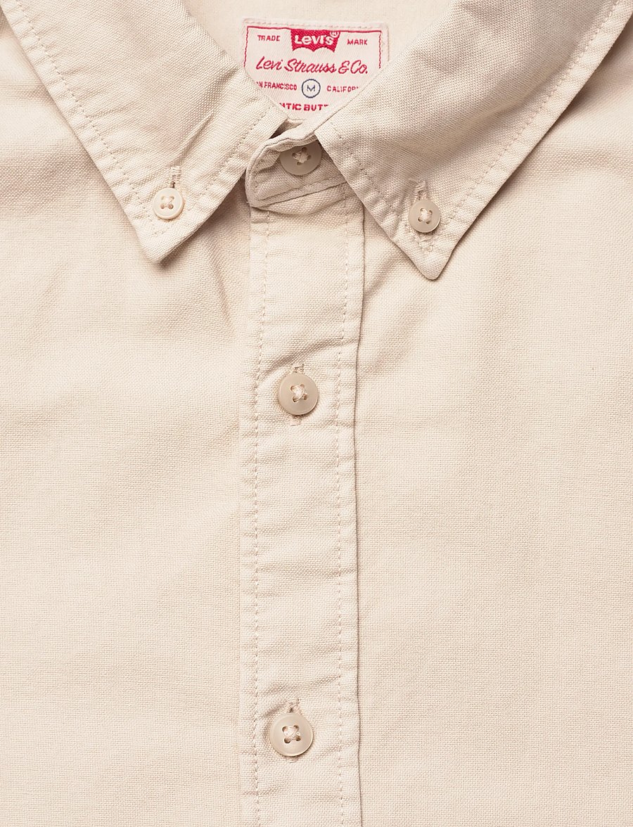 Levi's® - AUTHENTIC BUTTON DOWN PUMICE S - jeanshemden - tans - 5