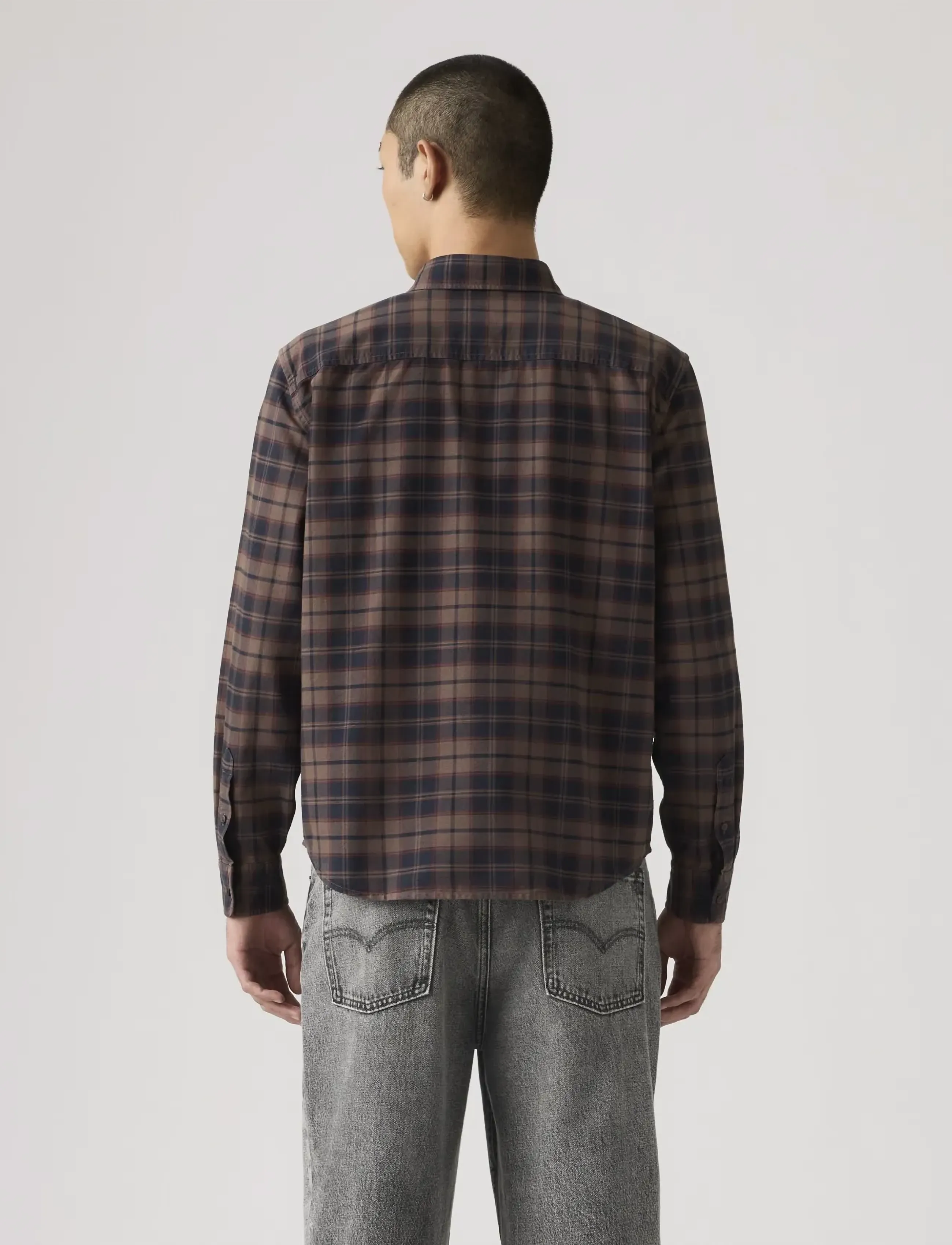 Levi's® - AUTHENTIC BUTTON DOWN CHOCOLAT - birthday gifts - browns - 3