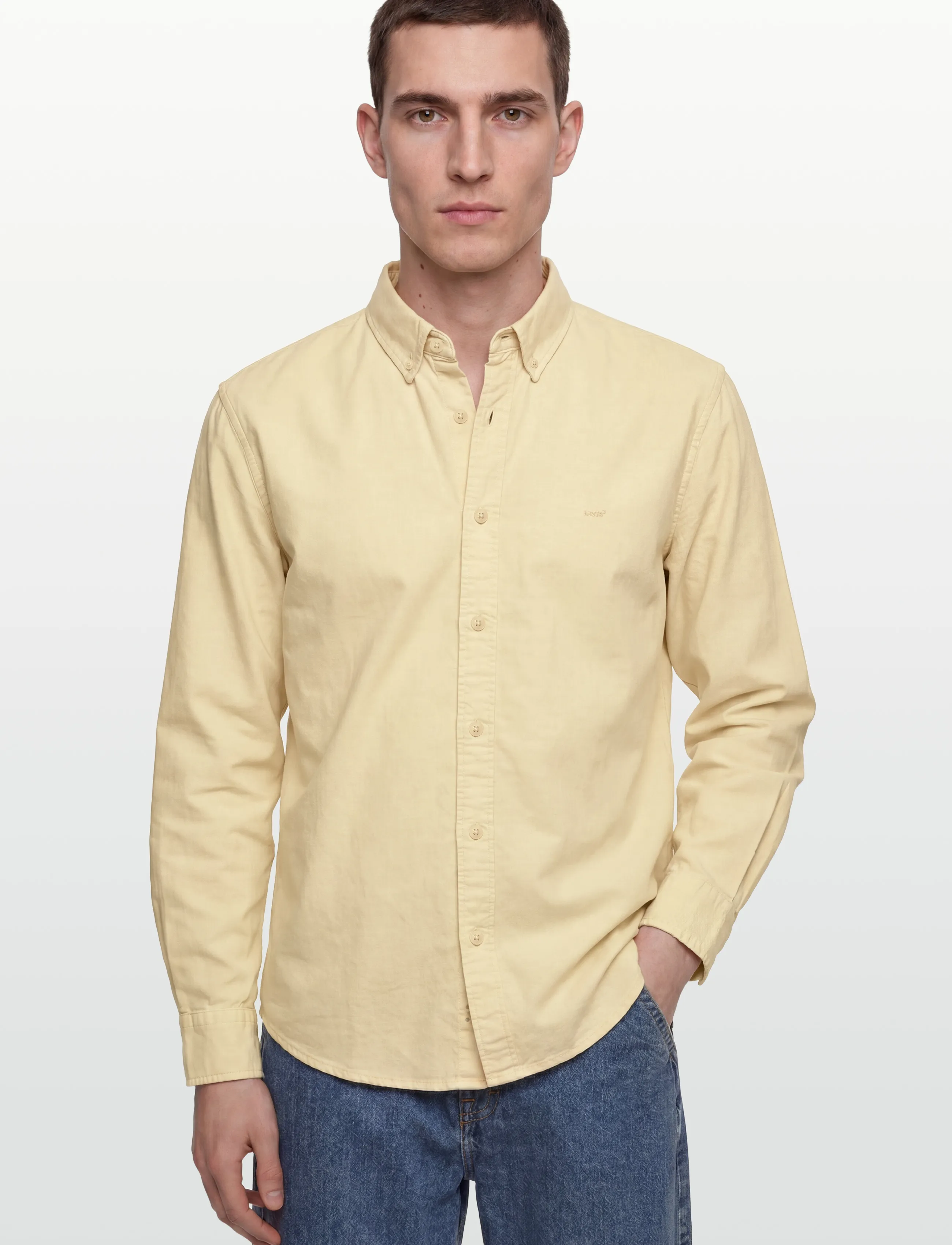 Levi's® - AUTHENTIC BUTTON DOWN RUTABAGA - men - yellows - 3