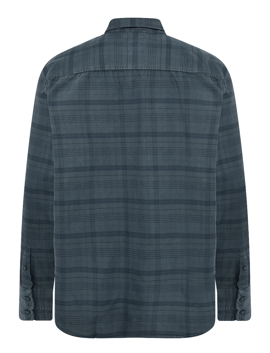 Levi's® - AUTHENTIC BUTTON DOWN DARK SLA - rutiga skjortor - blues - 2