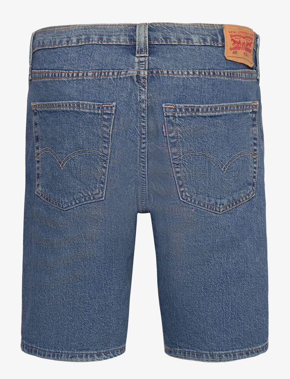 Levi's® - 445 ATHLETIC SHORTS HERMES SWI - jeans shorts - med indigo - flat finish - 2
