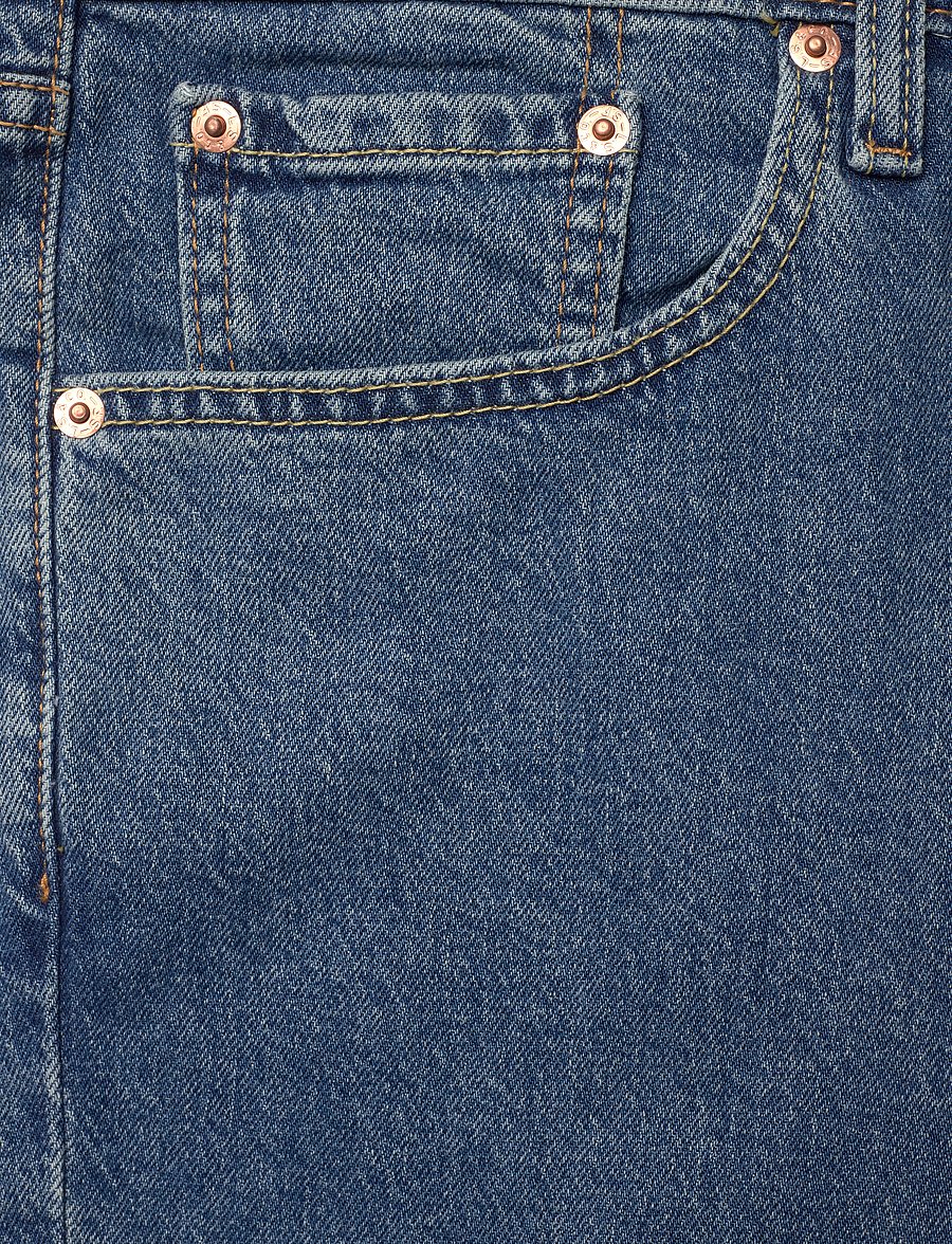 Levi's® - 445 ATHLETIC SHORTS HERMES SWI - denim shorts - med indigo - flat finish - 5