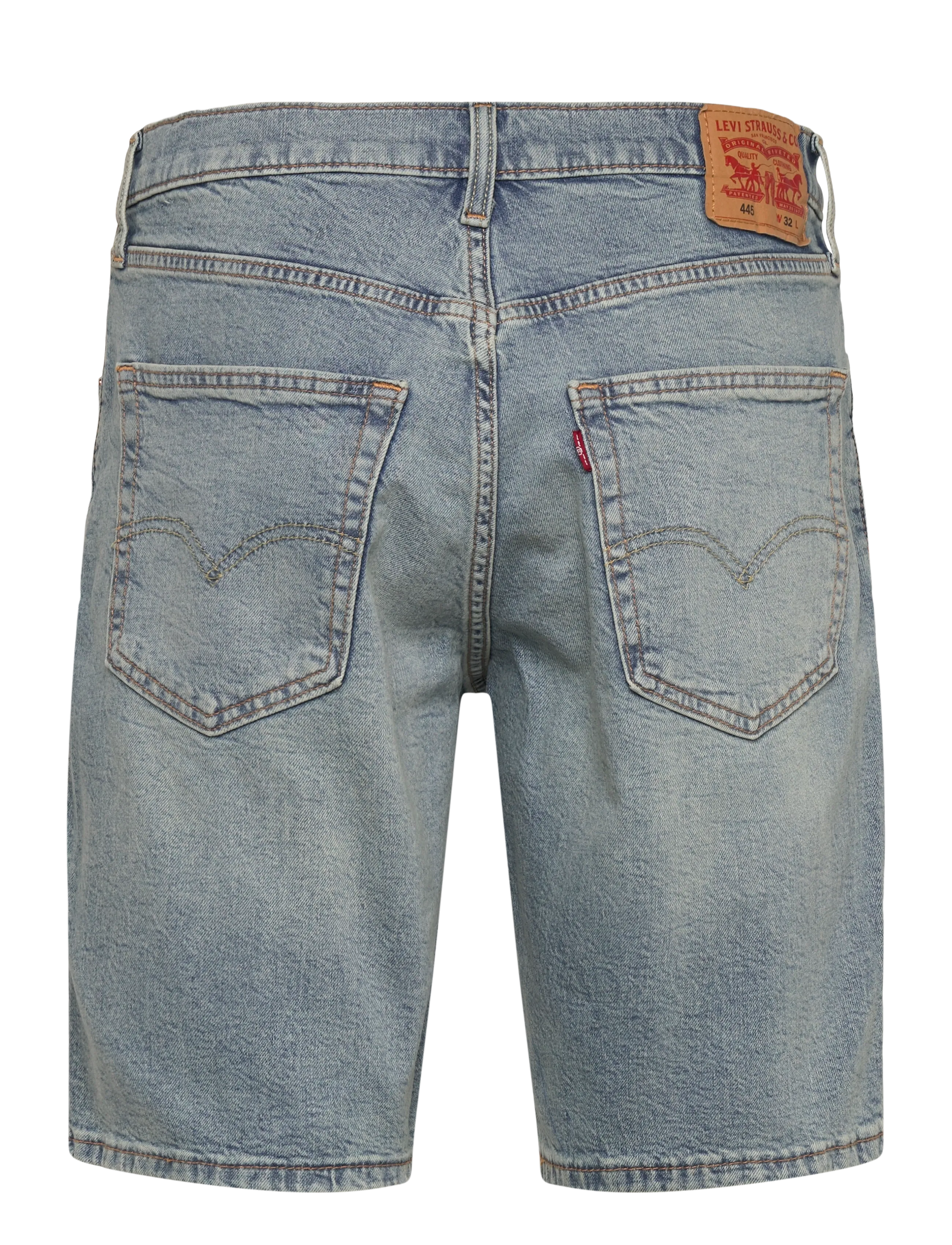 Levi's® - 445 ATHLETIC SHORTS ATLAS SKIE - jorts - light indigo - worn in - 2