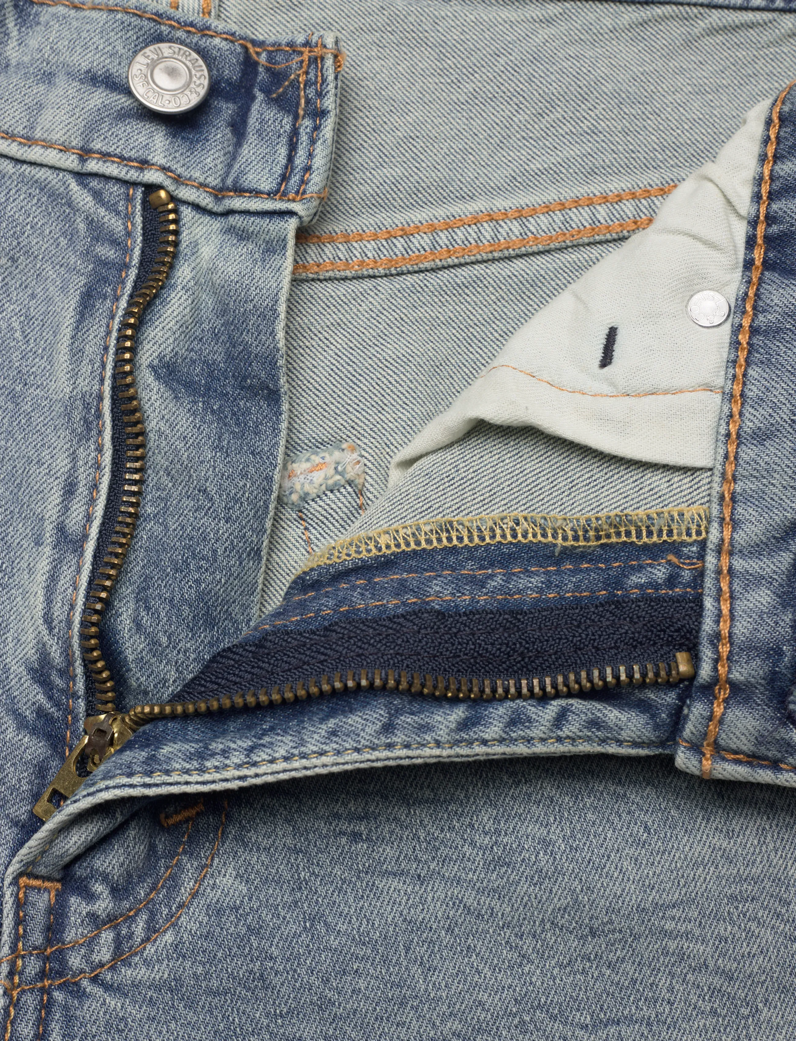 Levi's® - 445 ATHLETIC SHORTS ATLAS SKIE - gallastuttbuxur - light indigo - worn in - 3