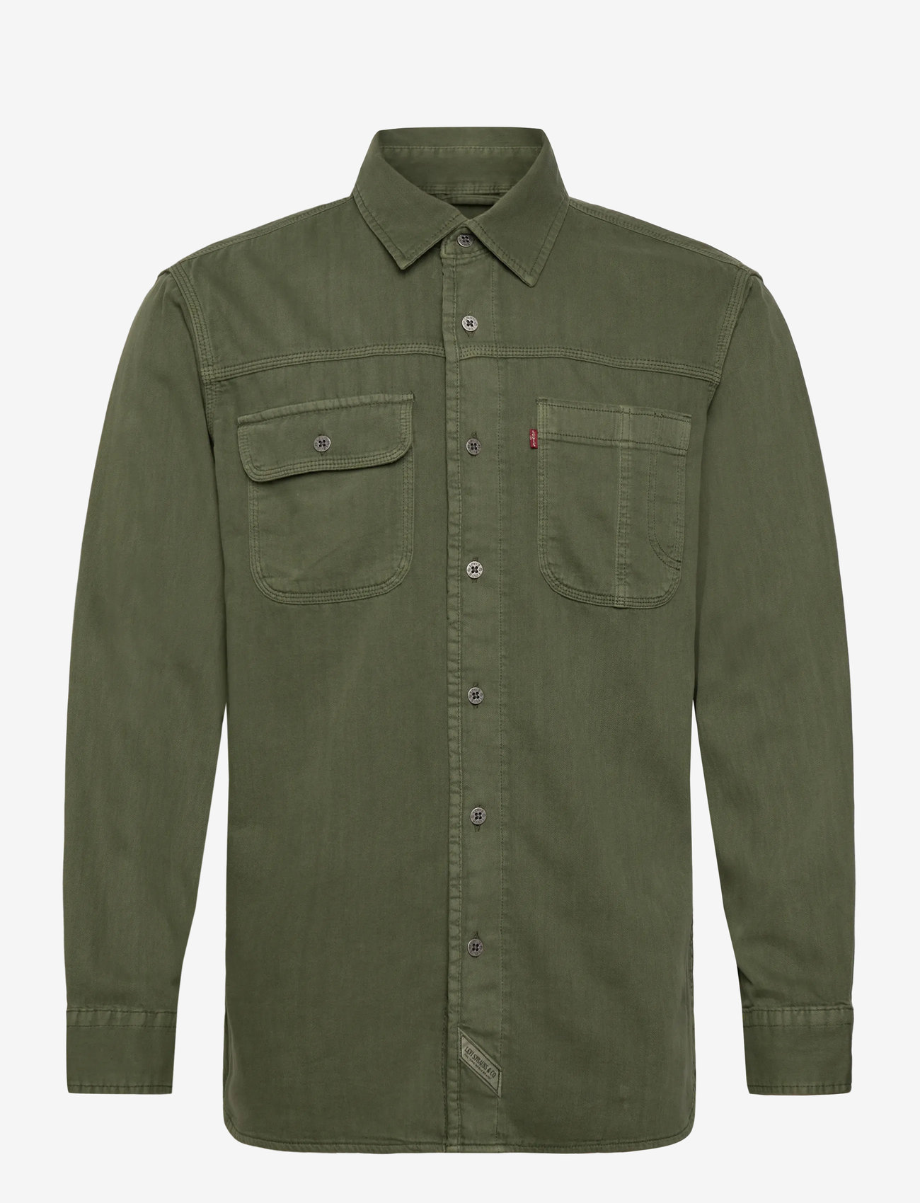 Levi's® - LS AUBURN WORKER ERICK KOMBU G - greens - 1