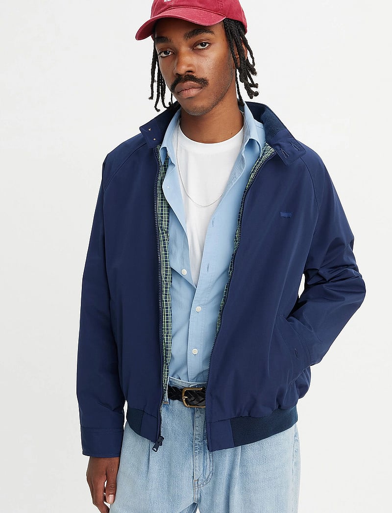 Levi's® - BAKER HARRINGTON JACKET NAVAL - fall jackets - blues - 0