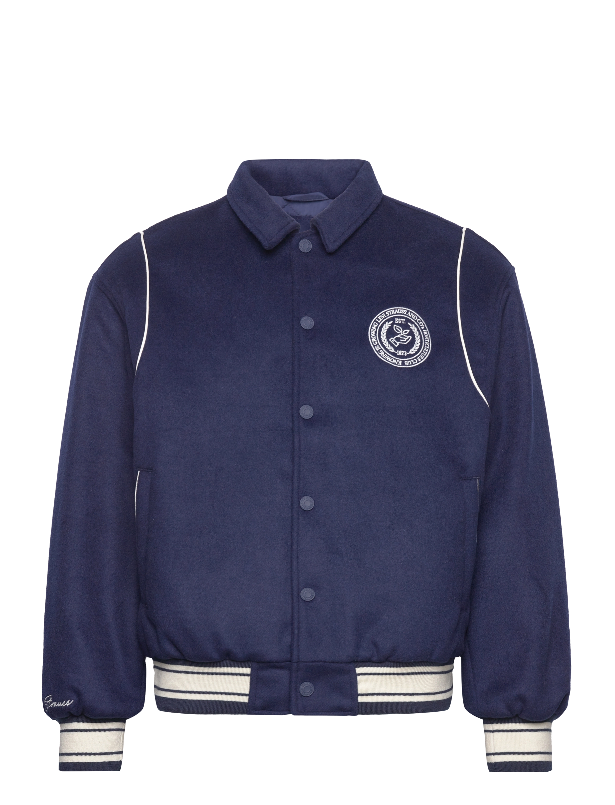 SUTRO LETTERMAN JACKET NAVAL A - BLUES