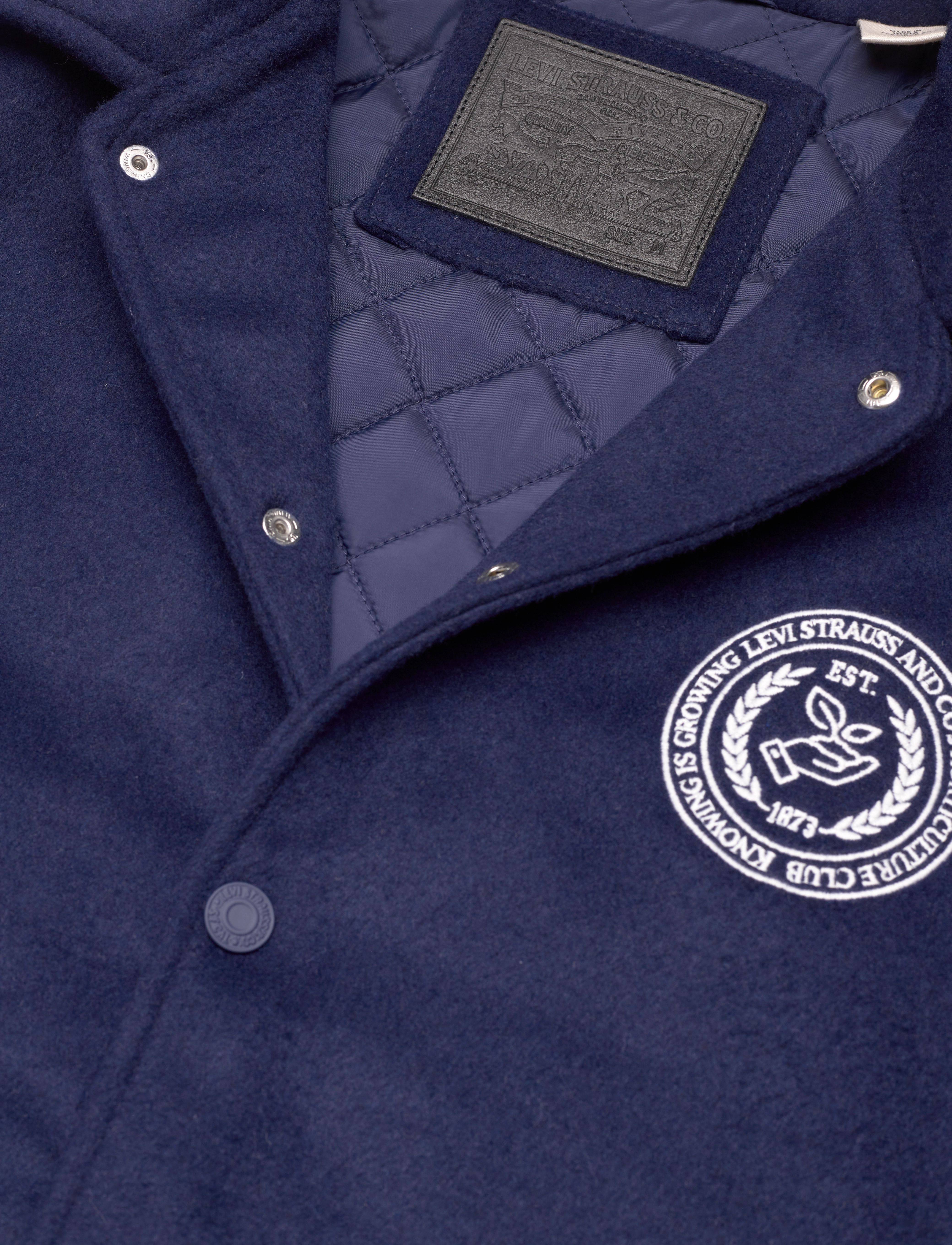 LEVI´S Men - SUTRO LETTERMAN JACKET NAVAL A - blues - 2