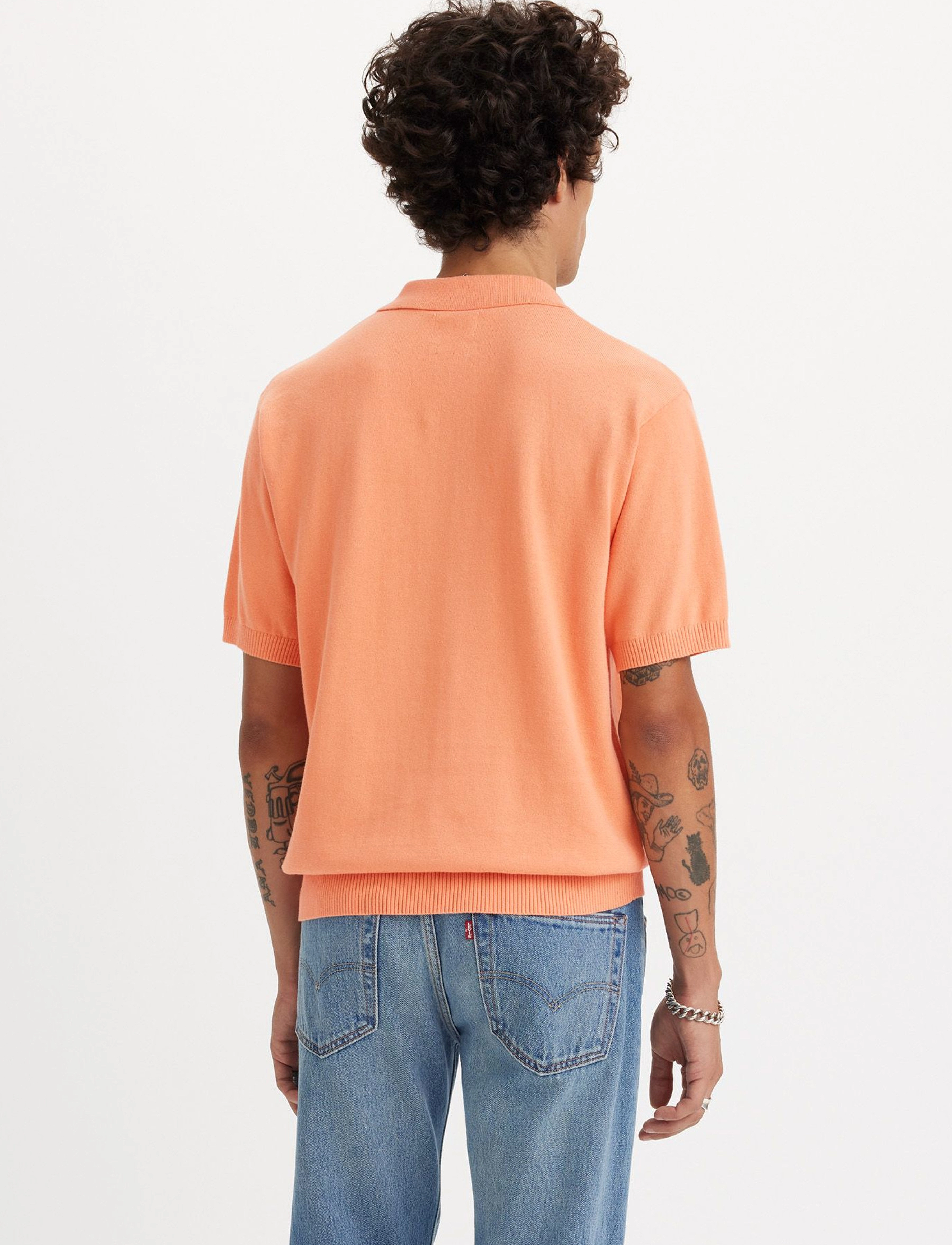 Levi's® - SWEATER KNIT POLO PEACH BLOOM - neutrals - 4