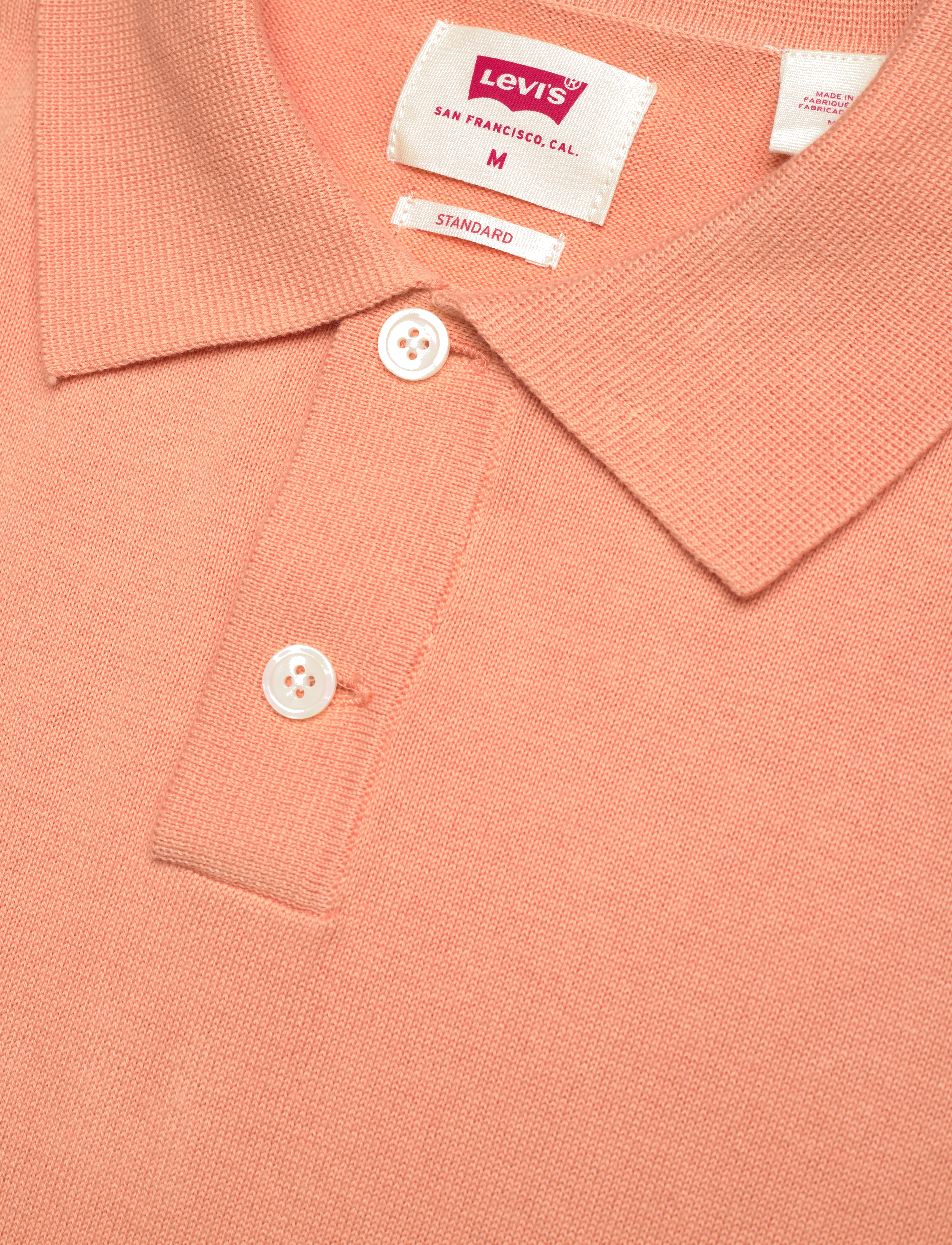 Levi's® - SWEATER KNIT POLO PEACH BLOOM - neutrals - 3